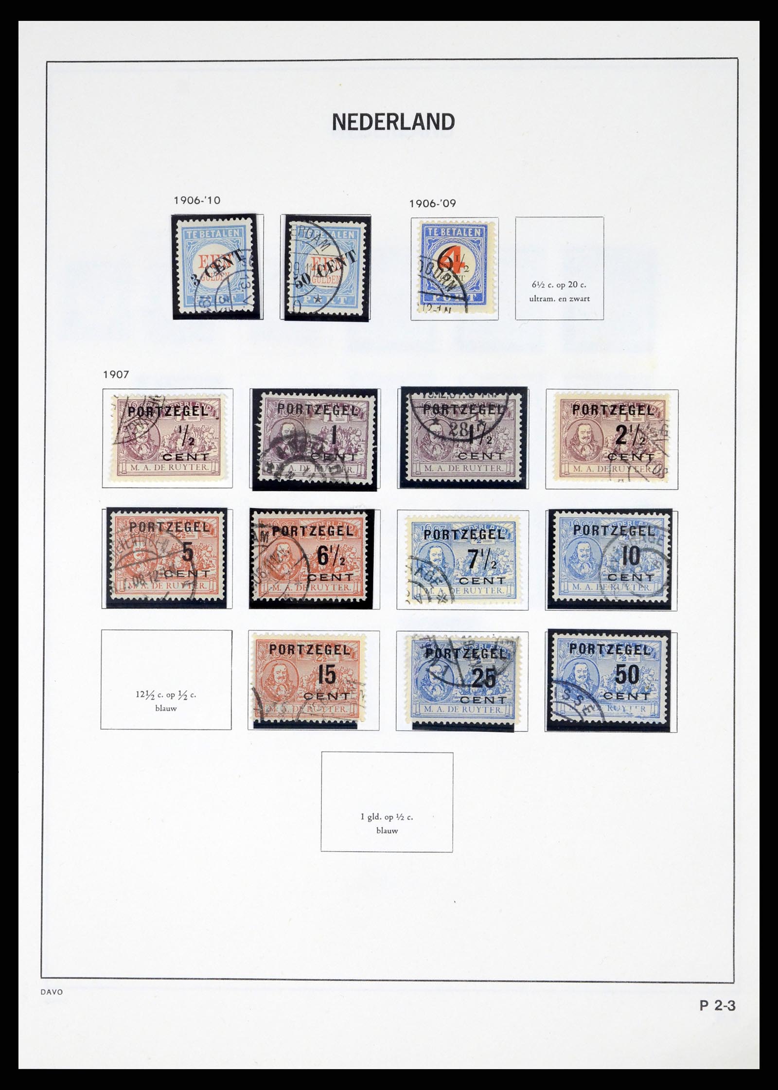 37486 108 - Postzegelverzameling 37486 Nederland 1852-1968.