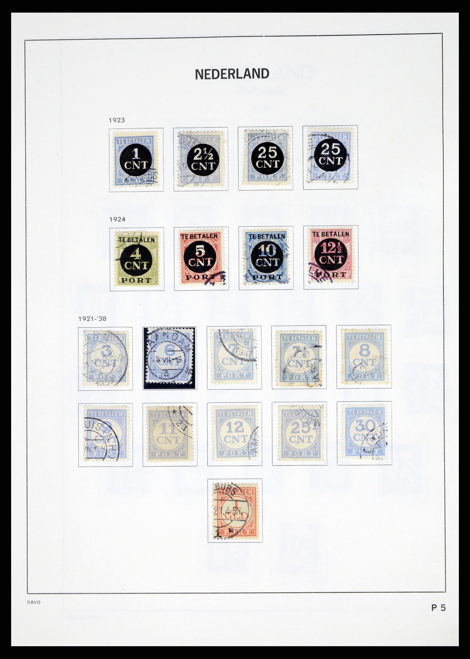 37486 110 - Postzegelverzameling 37486 Nederland 1852-1968.