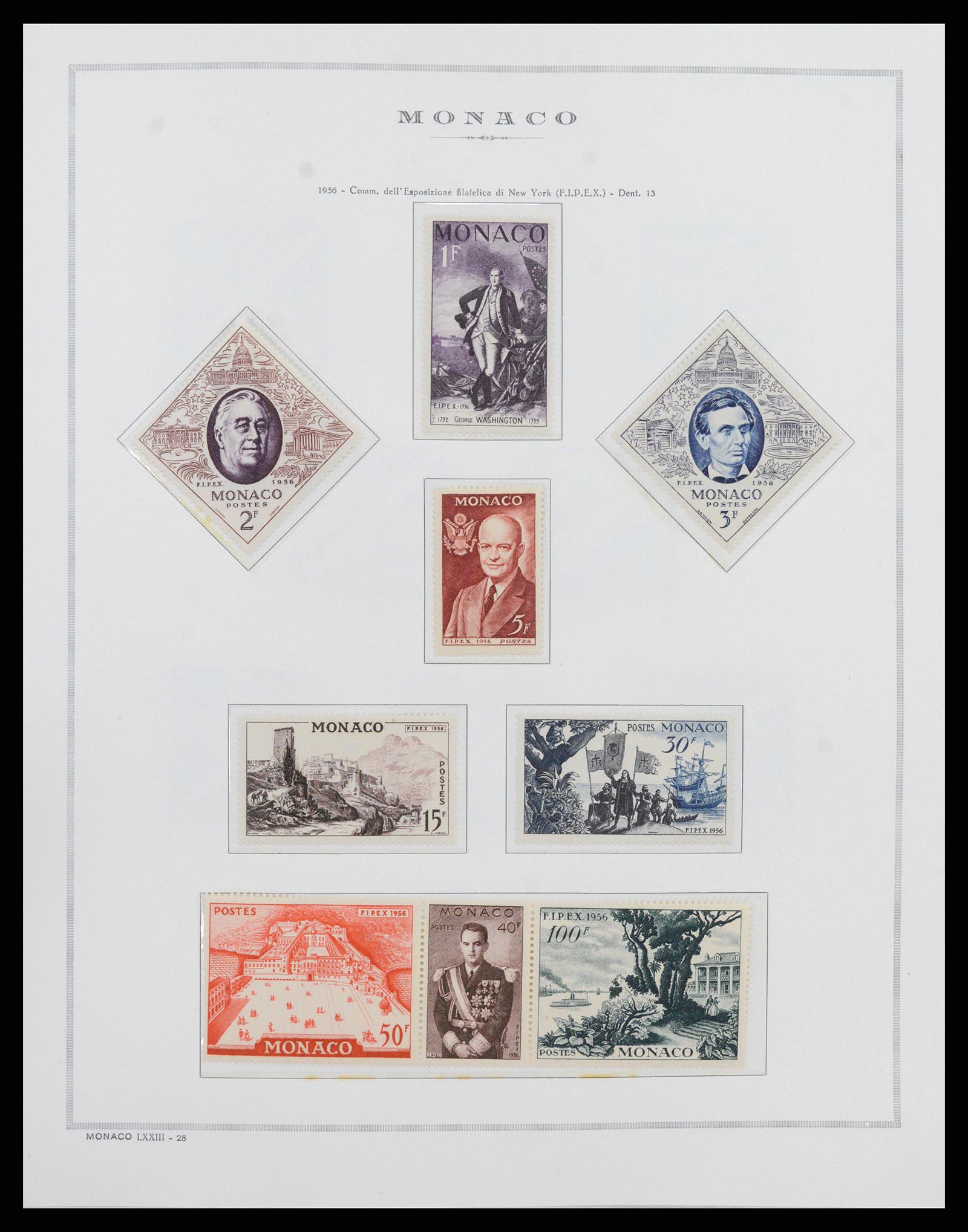 37490 035 - Postzegelverzameling 37490 Monaco 1885-1992.