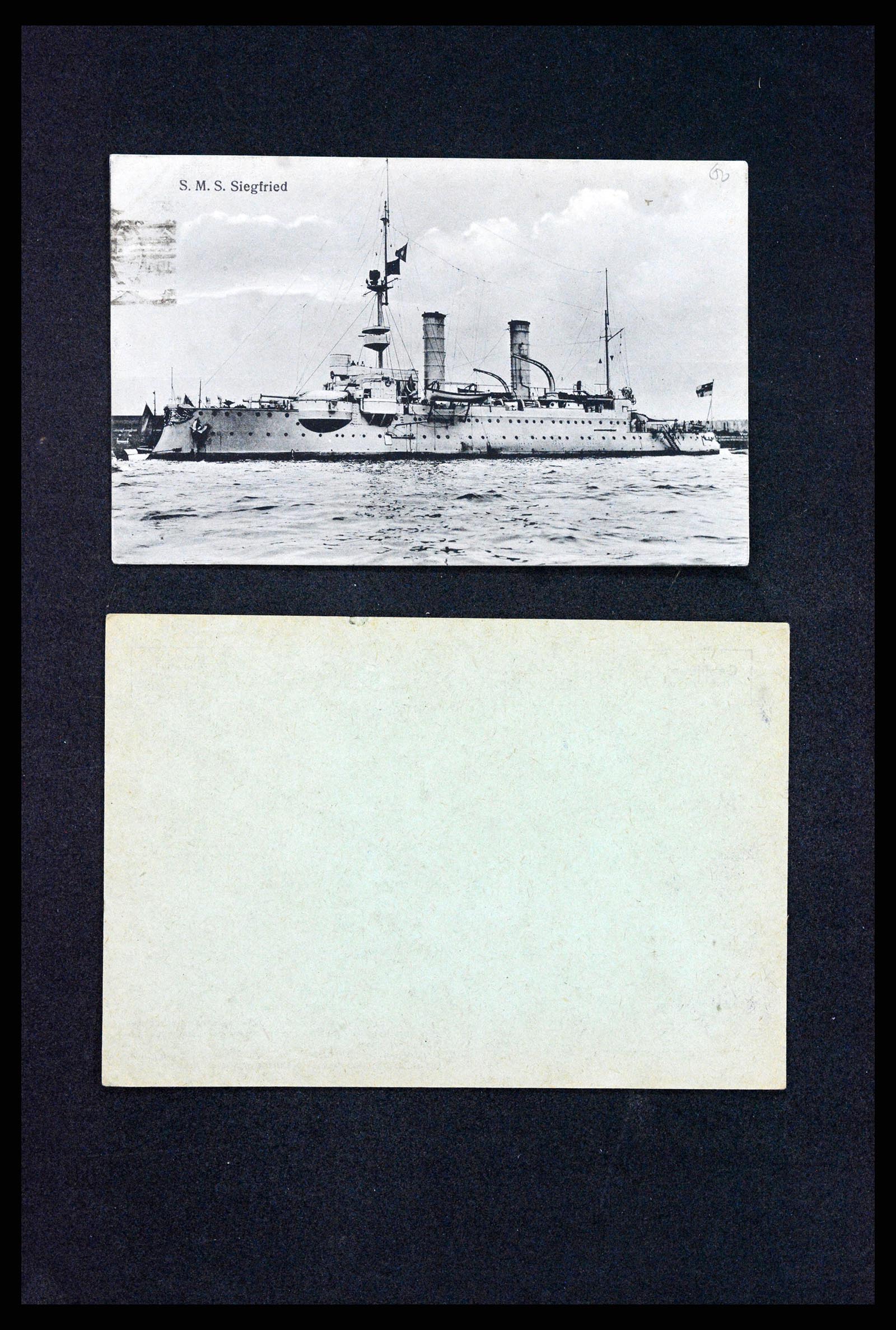 37491 006 - Postzegelverzameling 37491 Duitsland brieven en kaarten WO I 1914-191