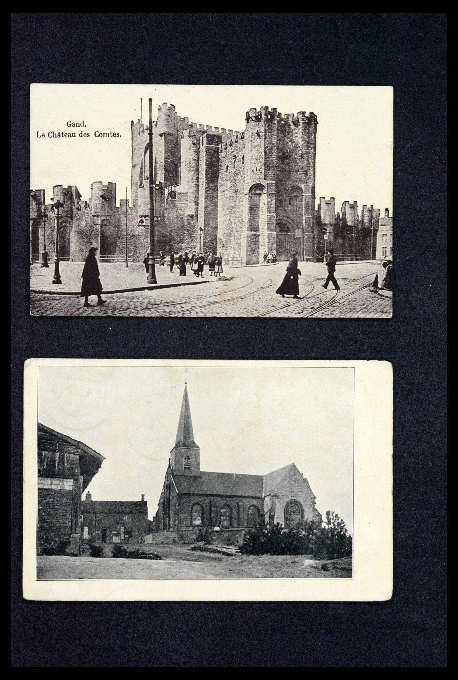 37491 032 - Postzegelverzameling 37491 Duitsland brieven en kaarten WO I 1914-191