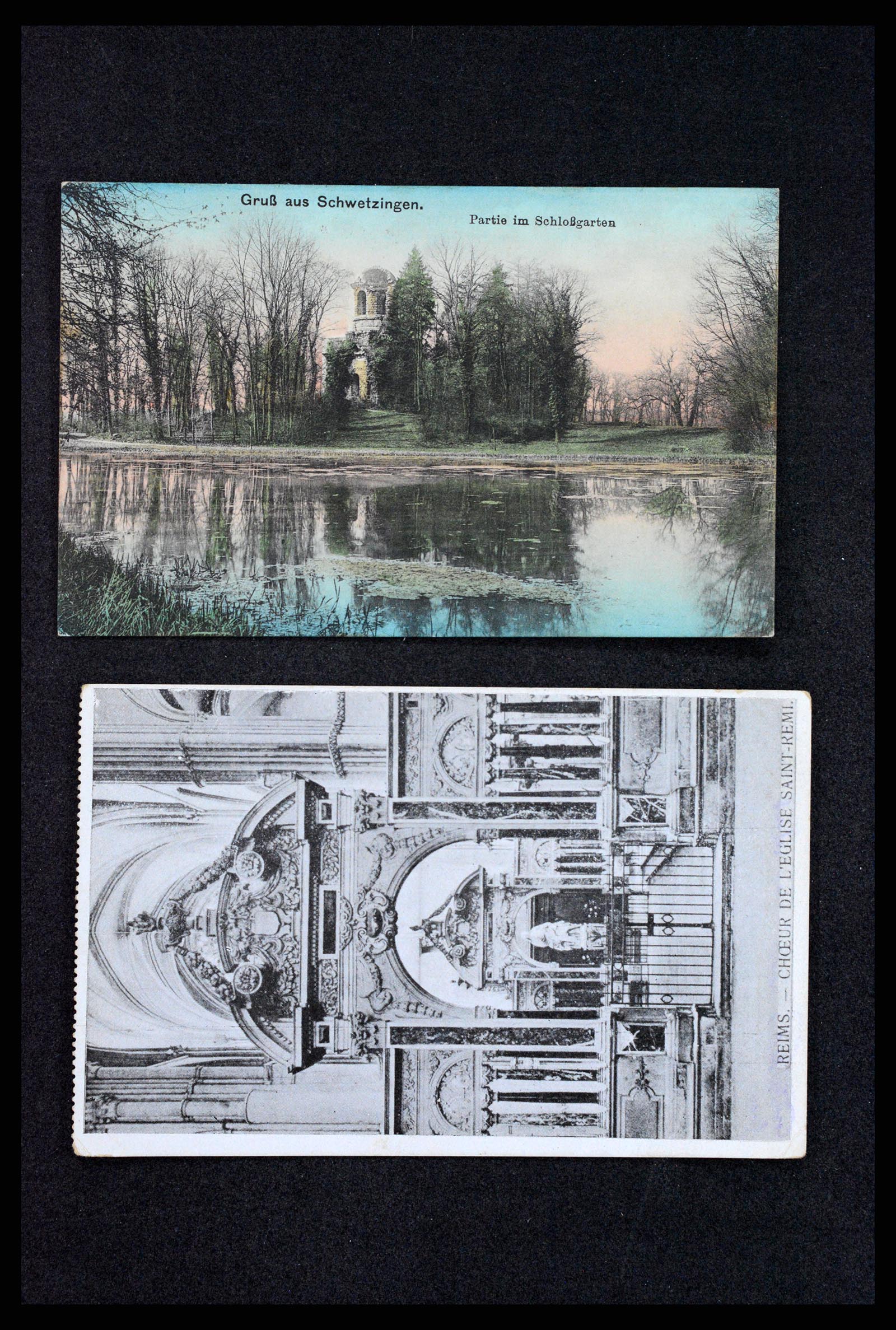37491 034 - Postzegelverzameling 37491 Duitsland brieven en kaarten WO I 1914-191