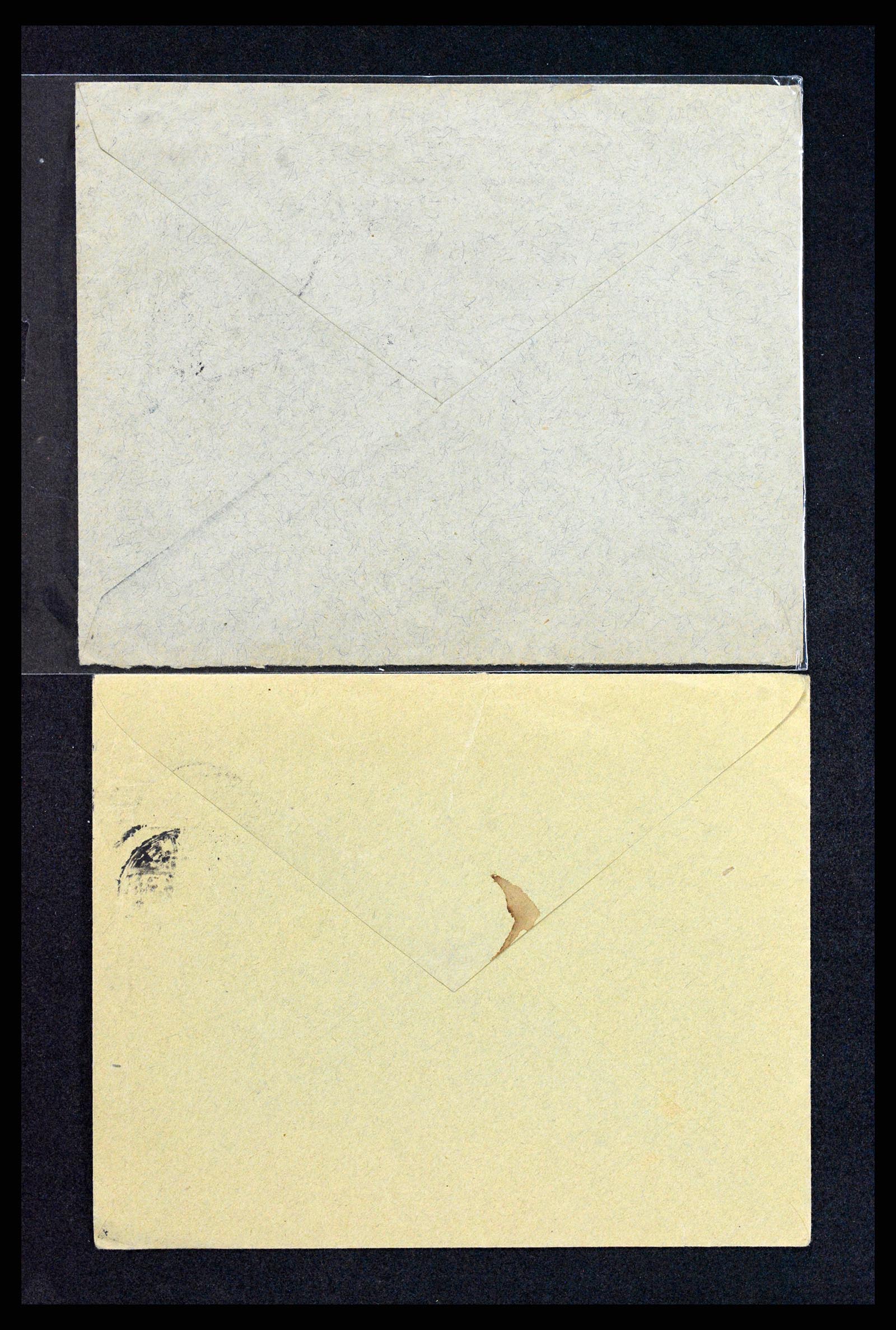 37491 038 - Postzegelverzameling 37491 Duitsland brieven en kaarten WO I 1914-191