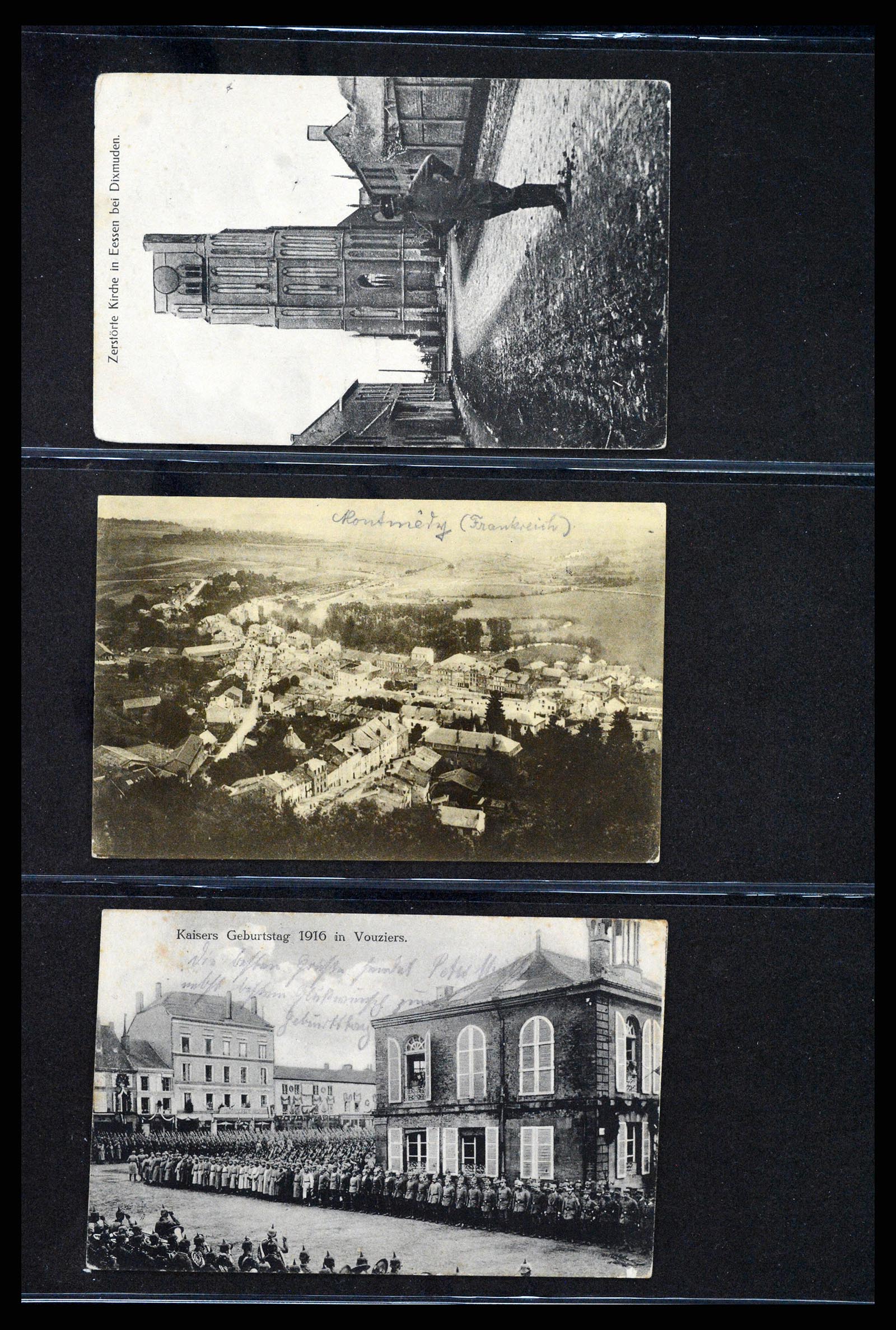 37491 060 - Postzegelverzameling 37491 Duitsland brieven en kaarten WO I 1914-191