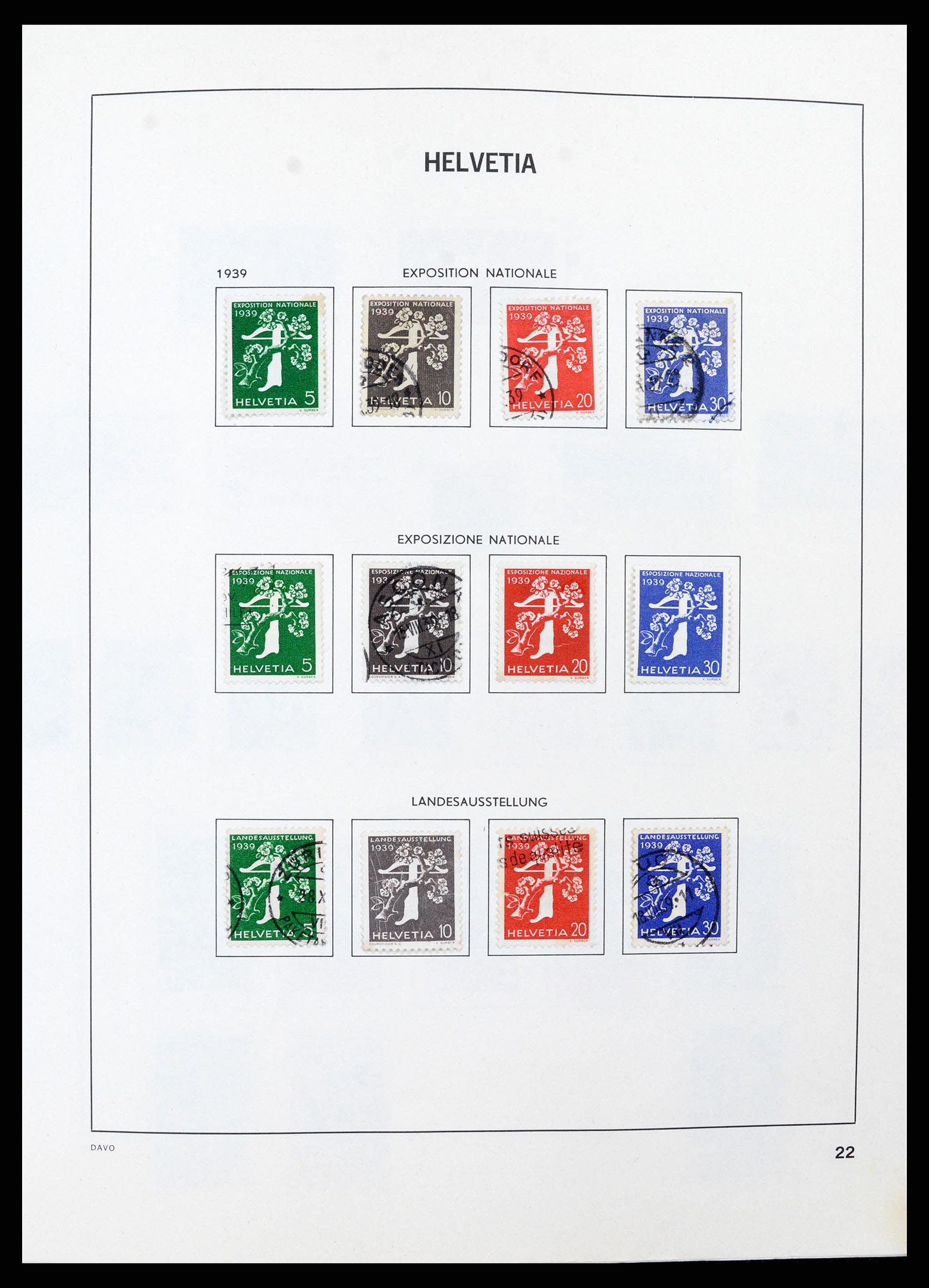 37496 021 - Stamp collection 37496 Switzerland 1854-2002.