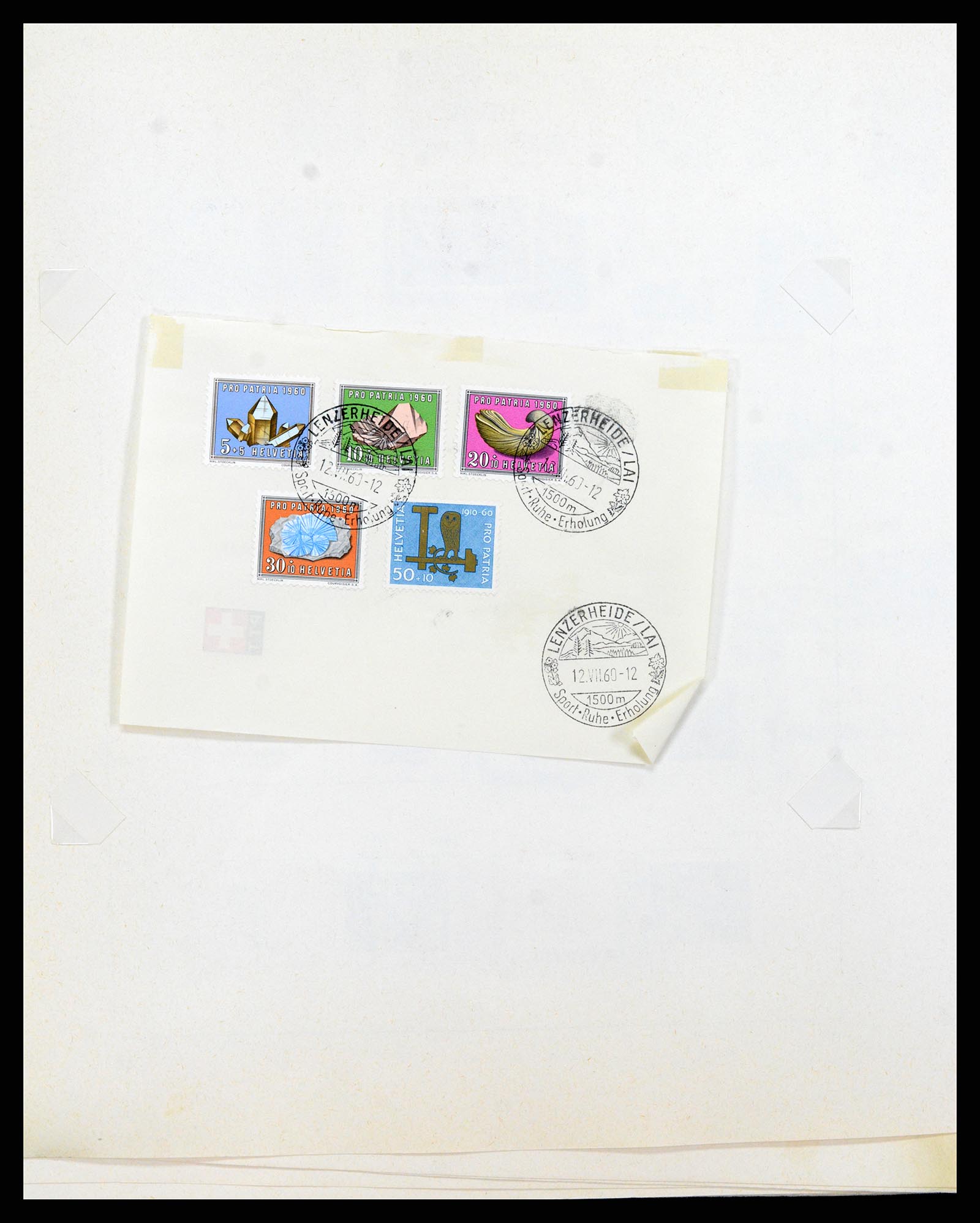 37496 044 - Postzegelverzameling 37496 Zwitserland 1854-2002.