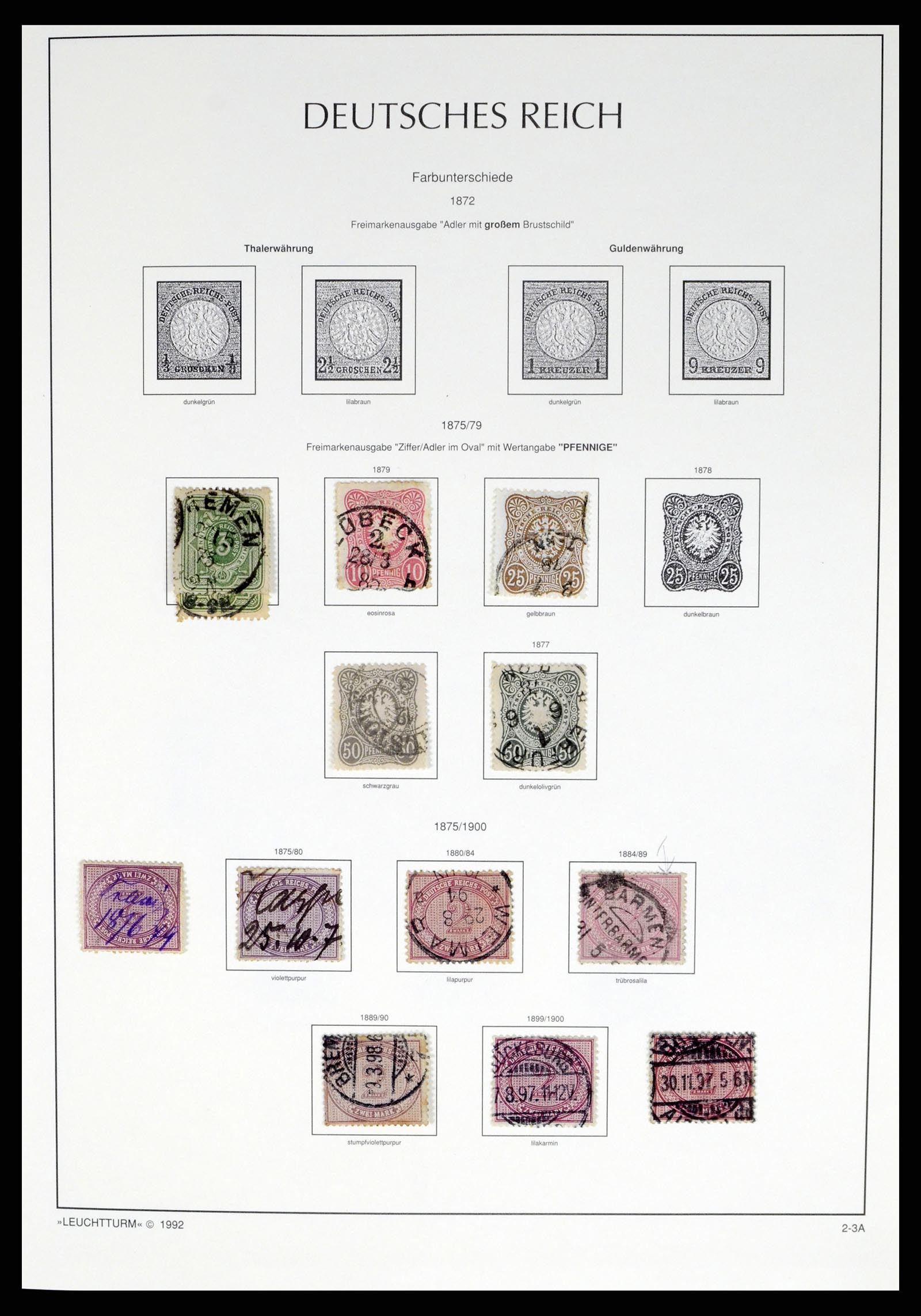 37497 004 - Postzegelverzameling 37497 Duitse Rijk 1872-1945.