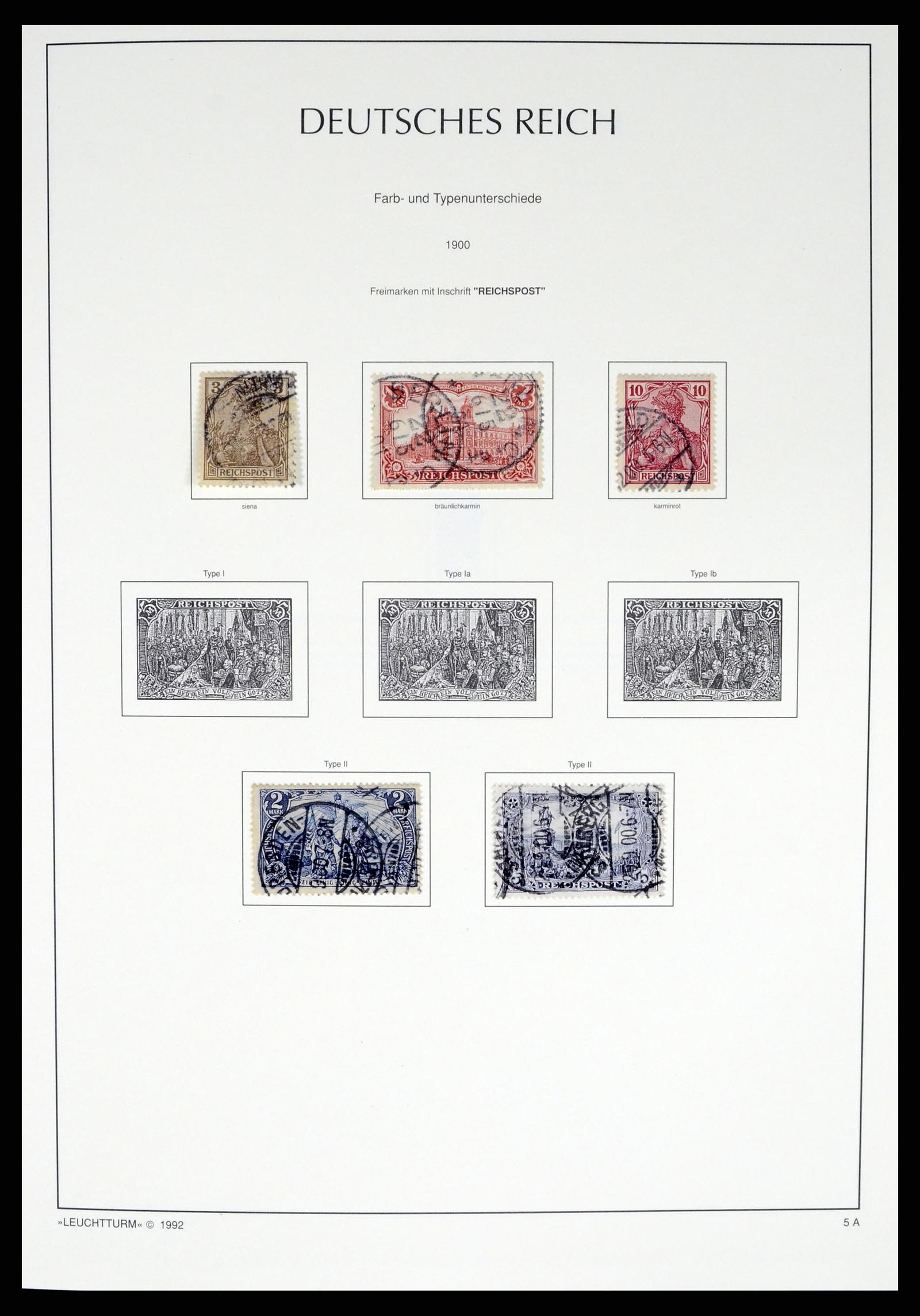37497 009 - Postzegelverzameling 37497 Duitse Rijk 1872-1945.