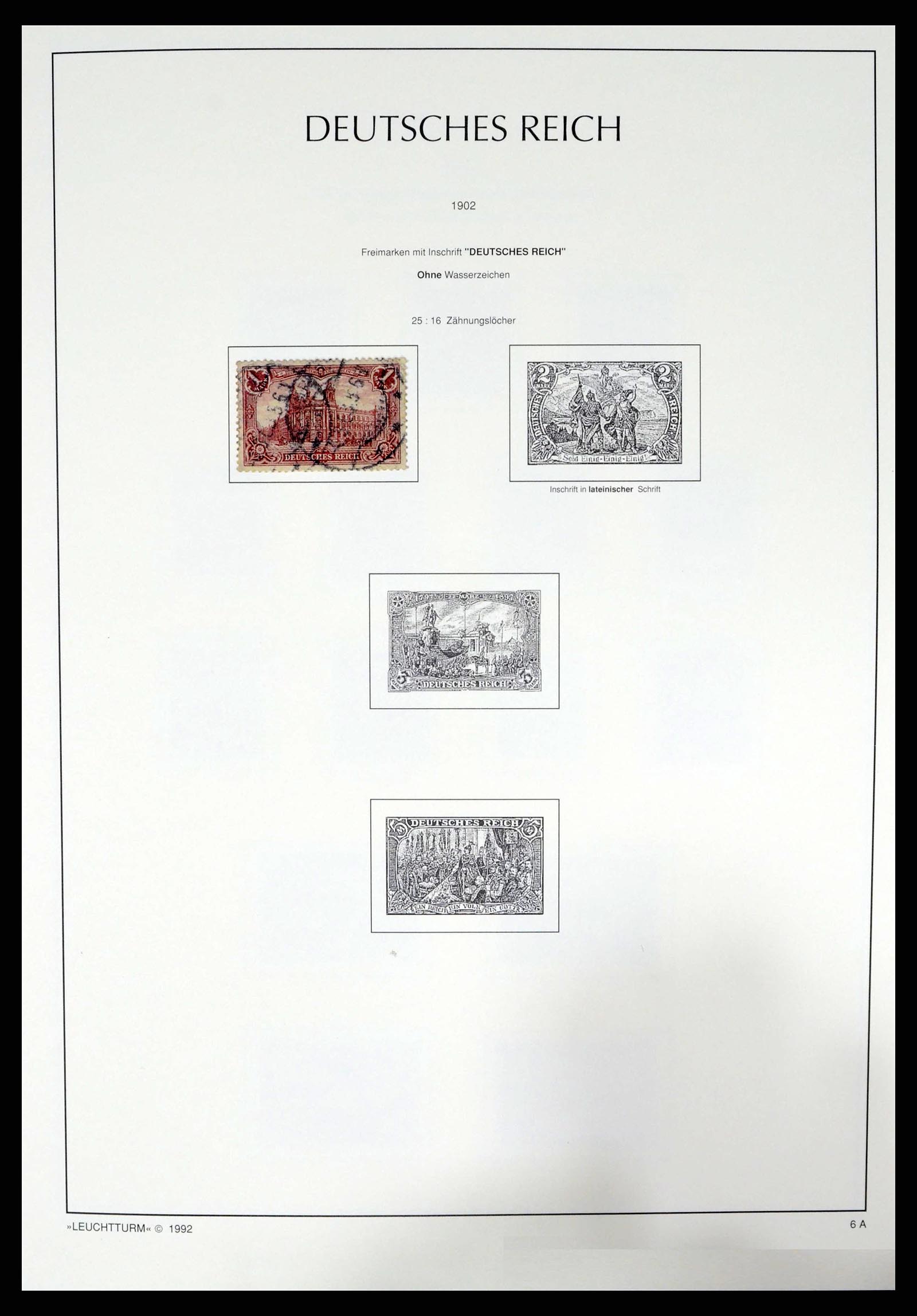 37497 011 - Postzegelverzameling 37497 Duitse Rijk 1872-1945.