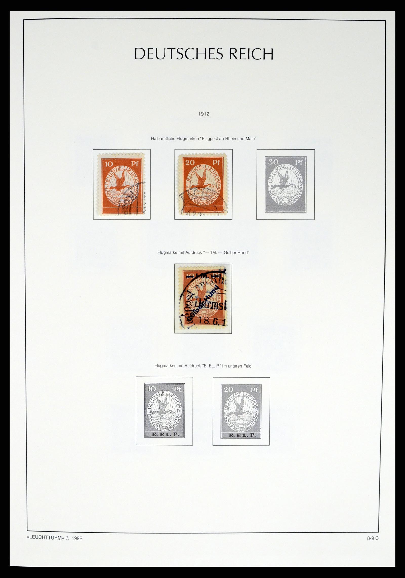 37497 018 - Stamp collection 37497 German Reich 1872-1945.