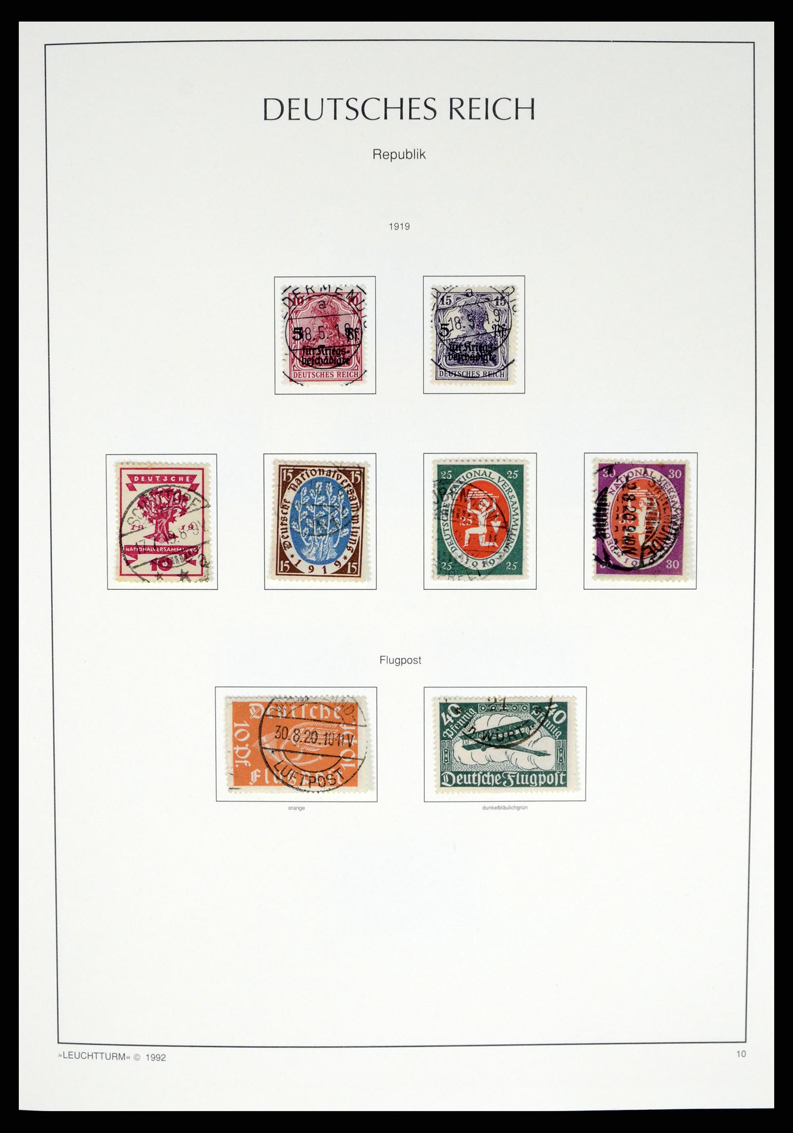 37497 020 - Postzegelverzameling 37497 Duitse Rijk 1872-1945.