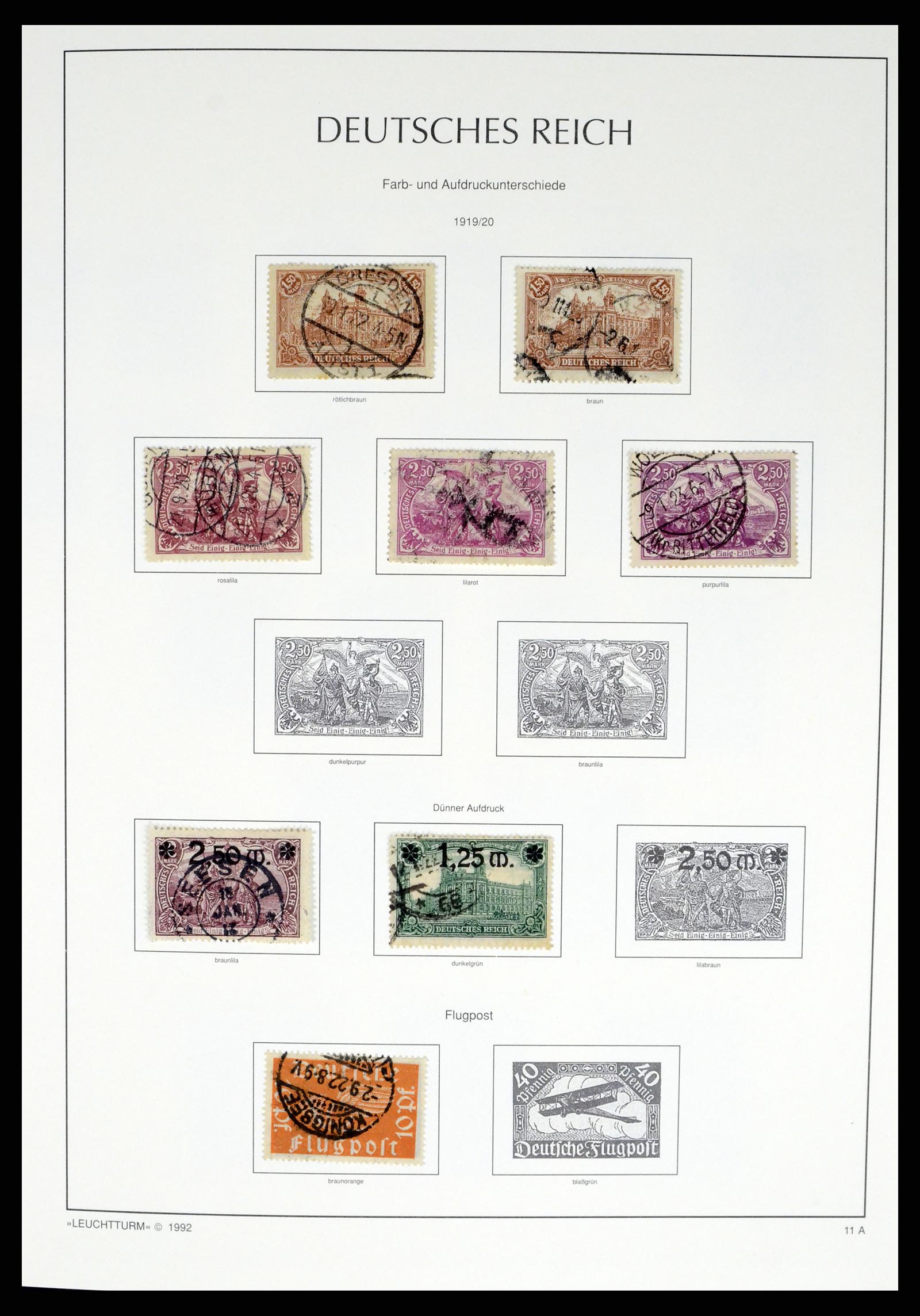 37497 022 - Stamp collection 37497 German Reich 1872-1945.