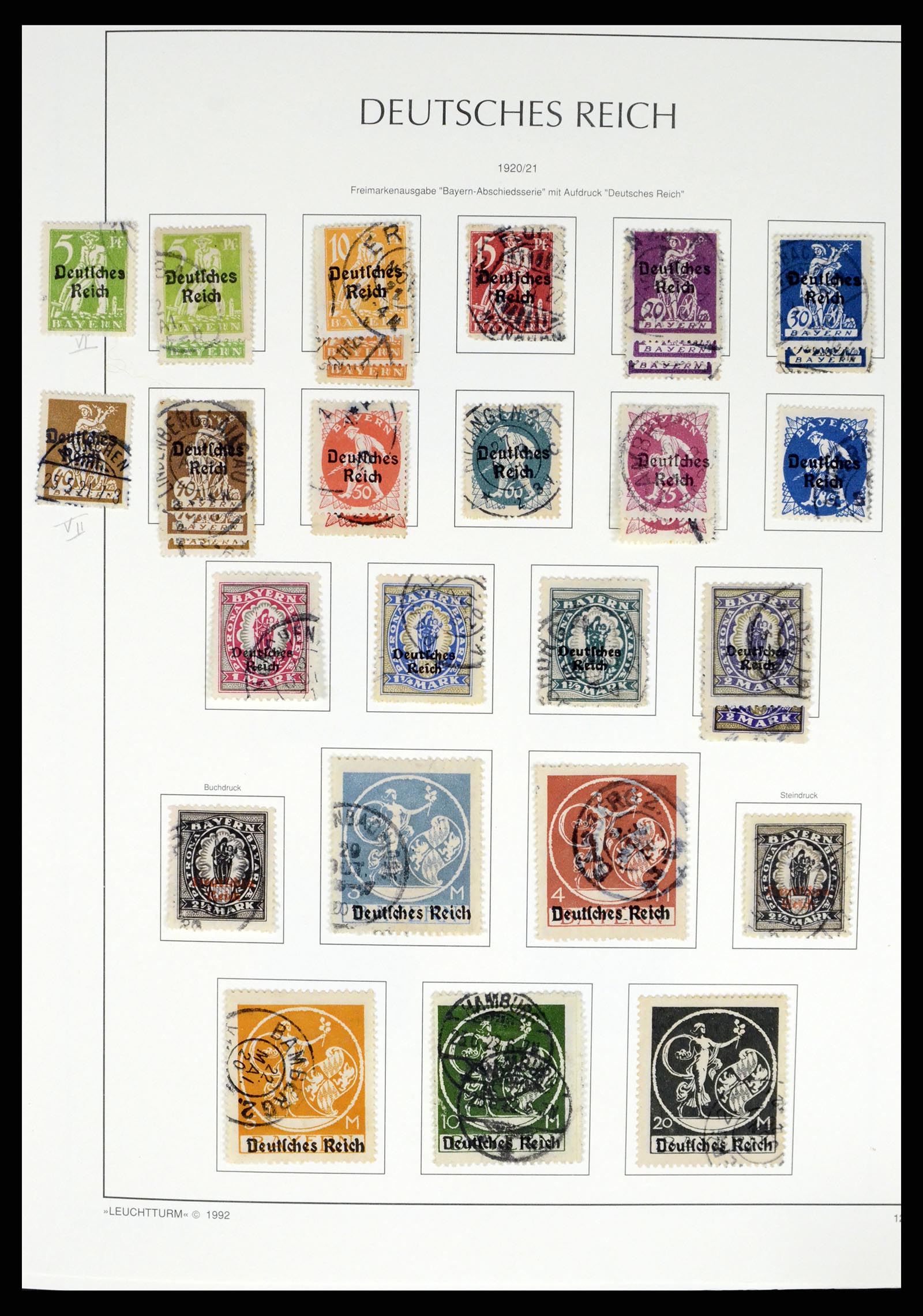 37497 023 - Stamp collection 37497 German Reich 1872-1945.