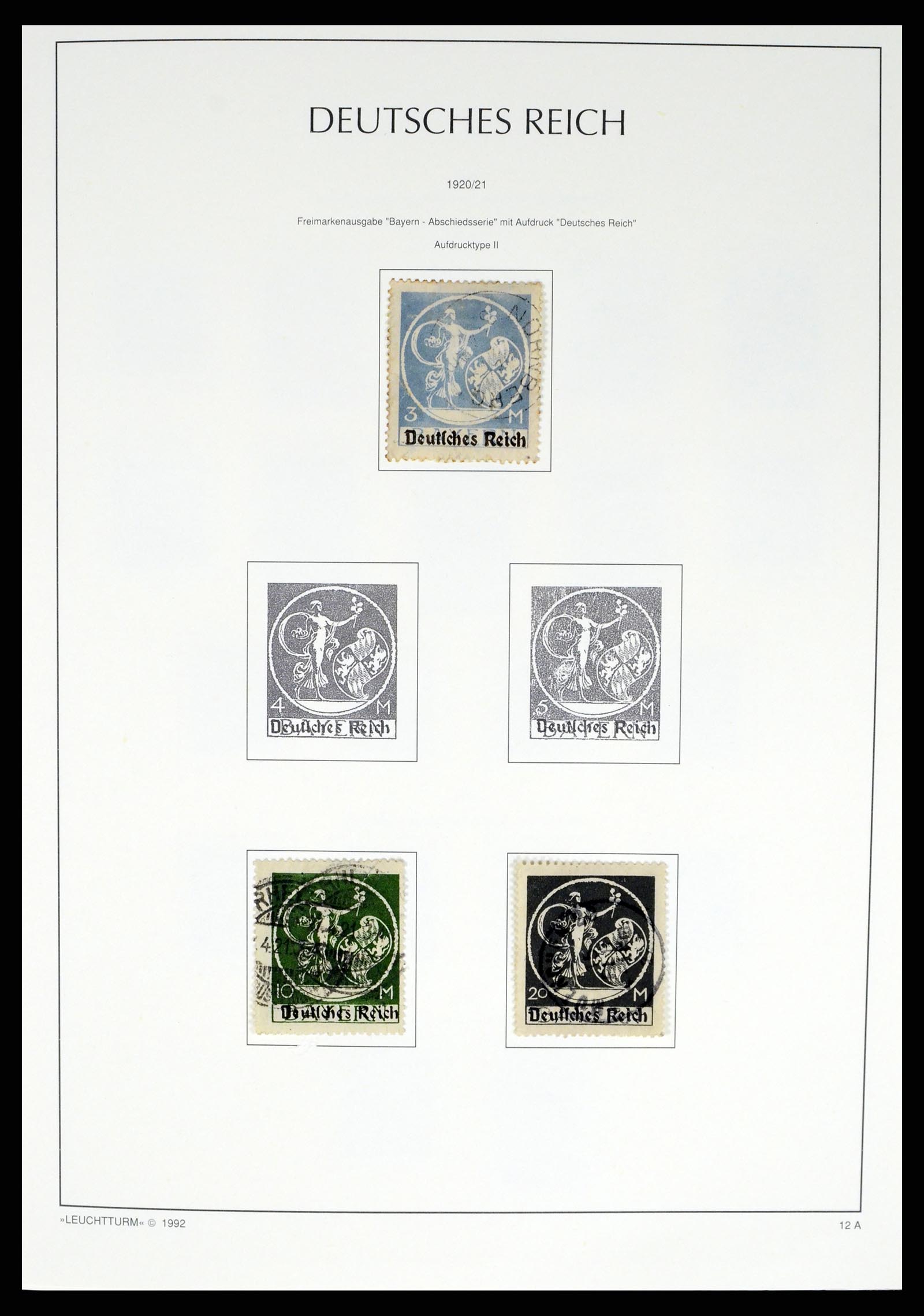 37497 024 - Postzegelverzameling 37497 Duitse Rijk 1872-1945.