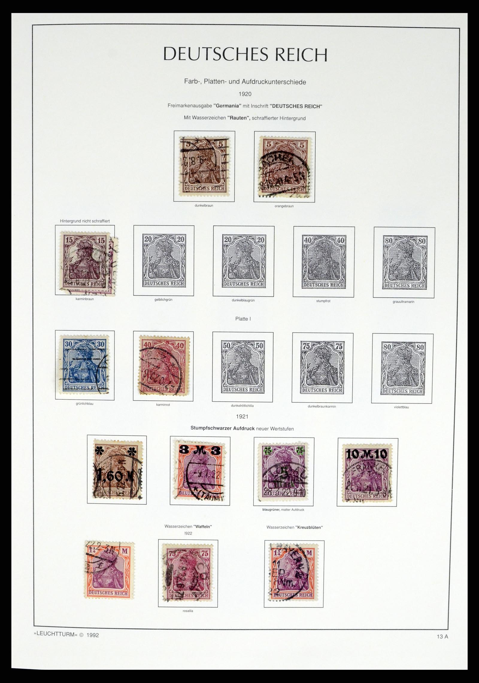 37497 026 - Stamp collection 37497 German Reich 1872-1945.