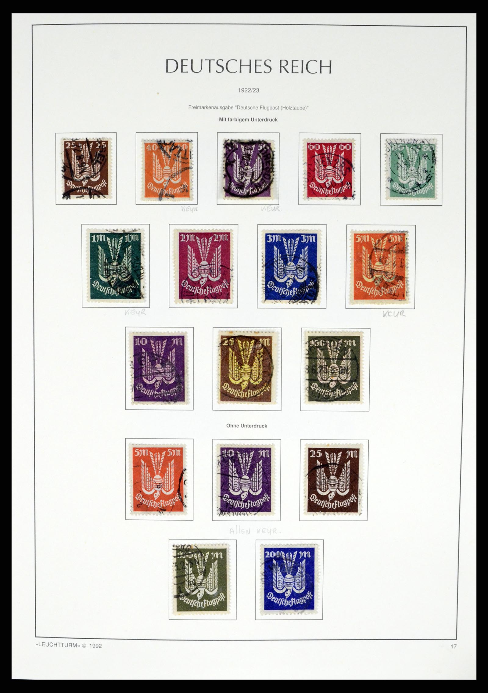 37497 032 - Postzegelverzameling 37497 Duitse Rijk 1872-1945.