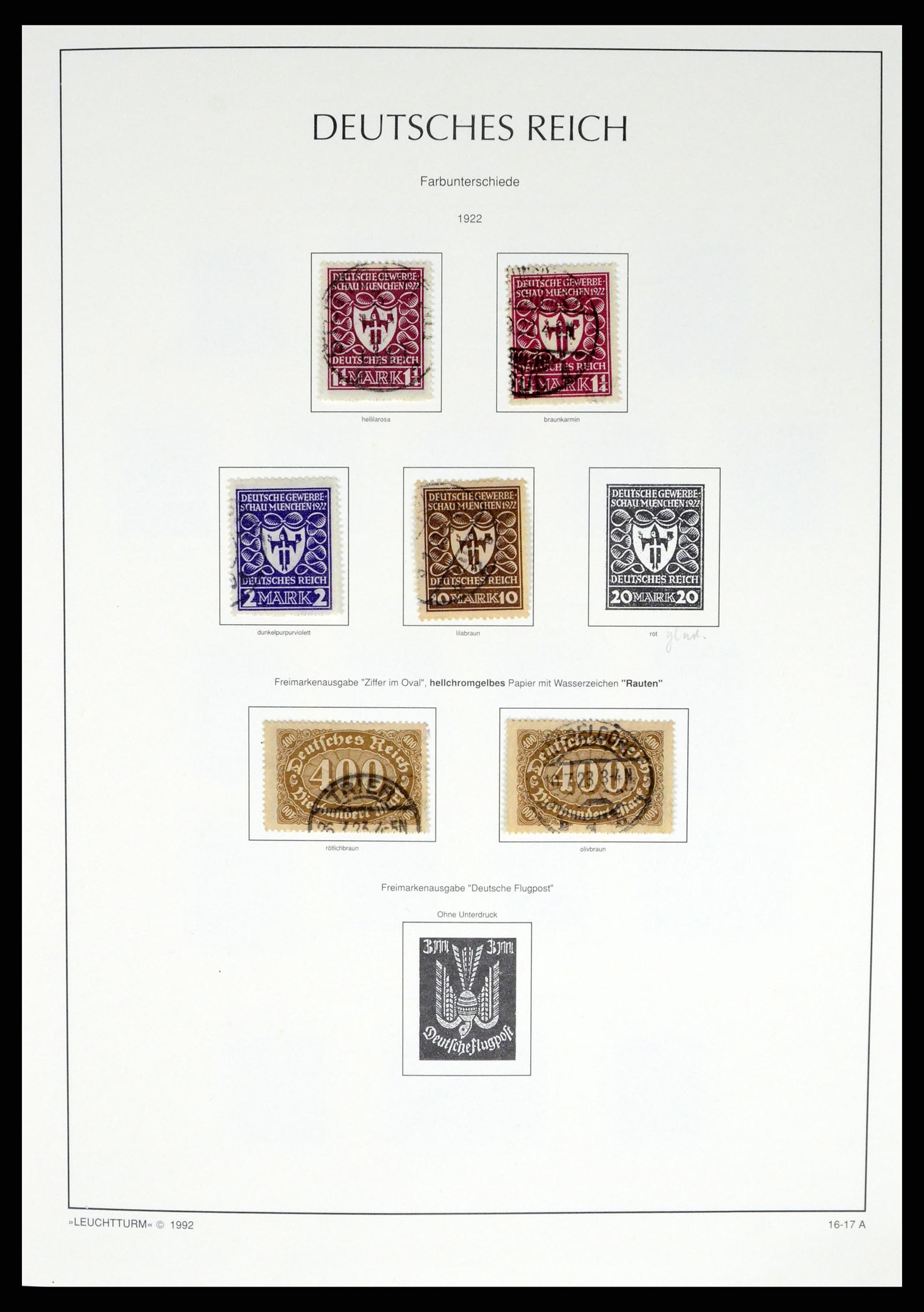 37497 033 - Stamp collection 37497 German Reich 1872-1945.