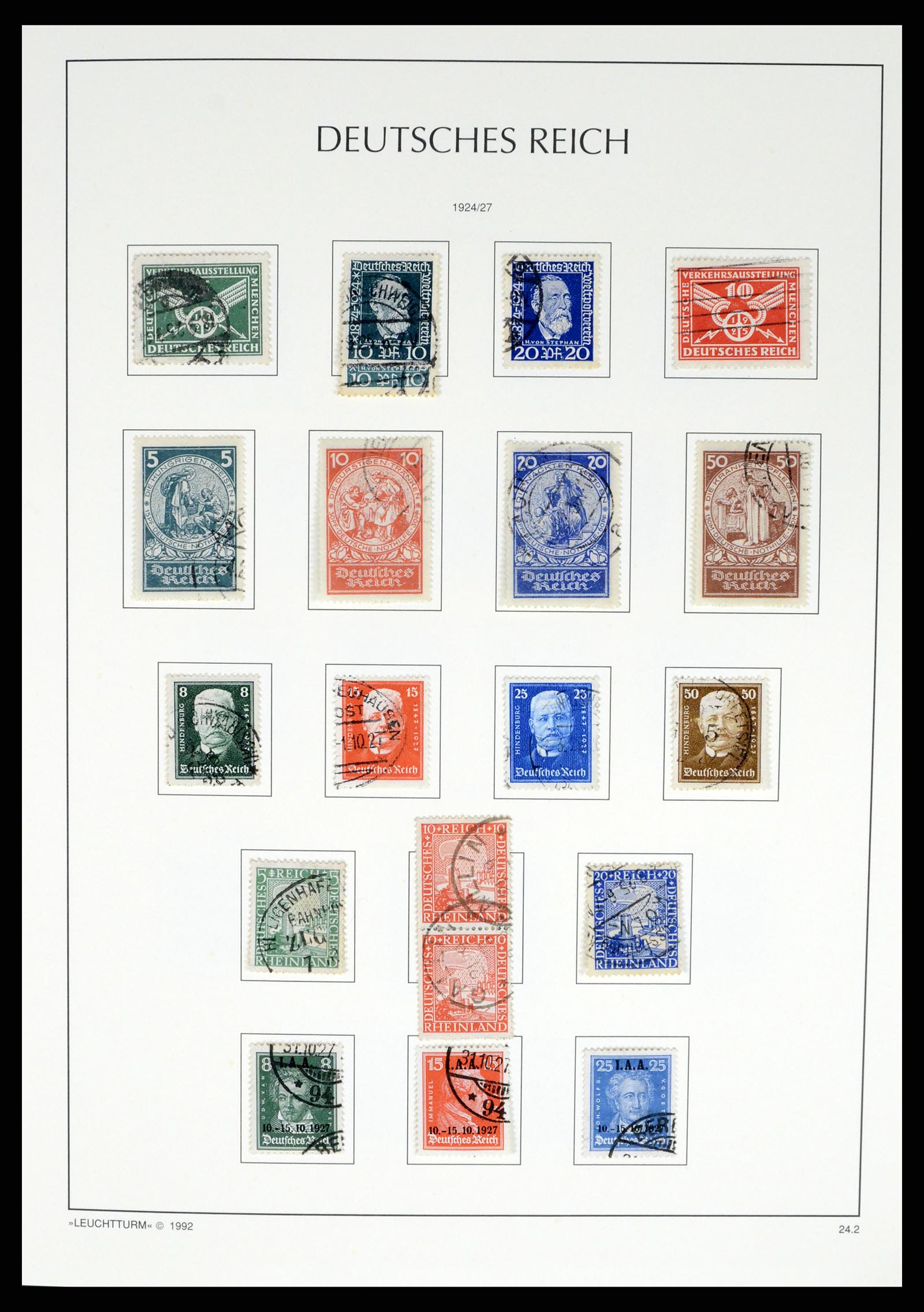 37497 047 - Stamp collection 37497 German Reich 1872-1945.
