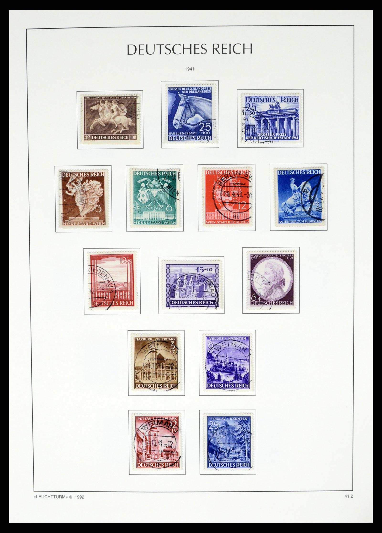 37497 097 - Stamp collection 37497 German Reich 1872-1945.
