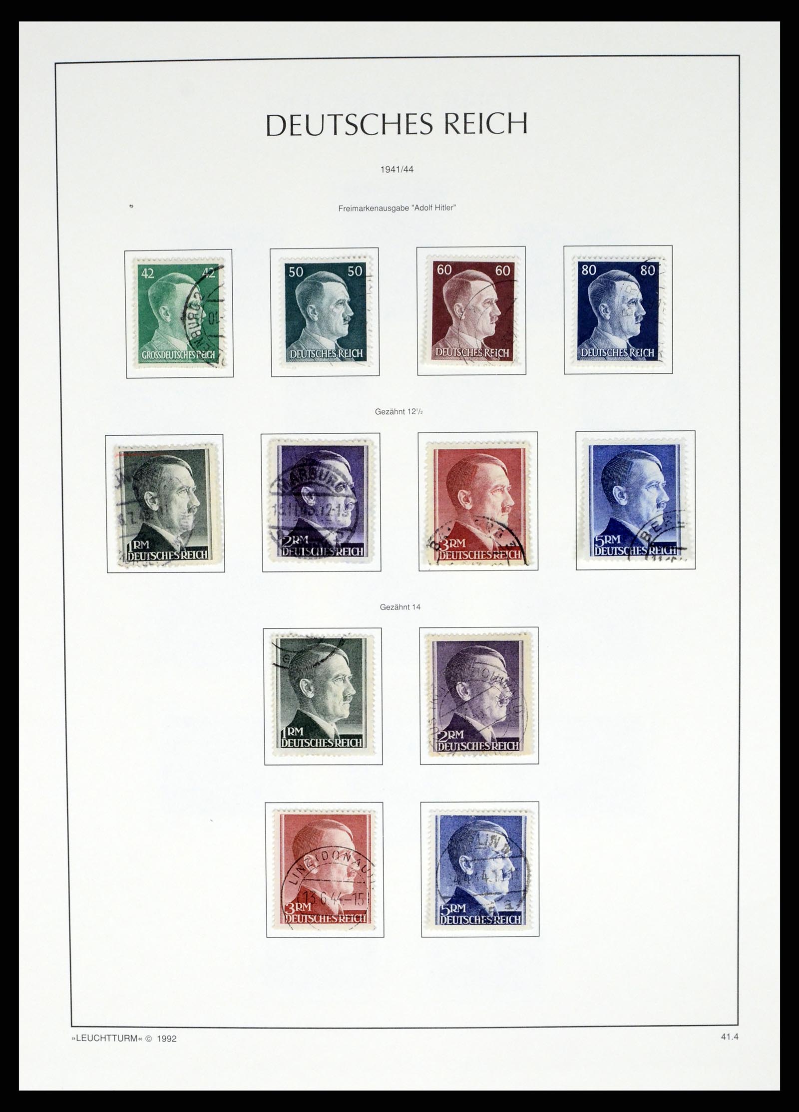37497 099 - Postzegelverzameling 37497 Duitse Rijk 1872-1945.