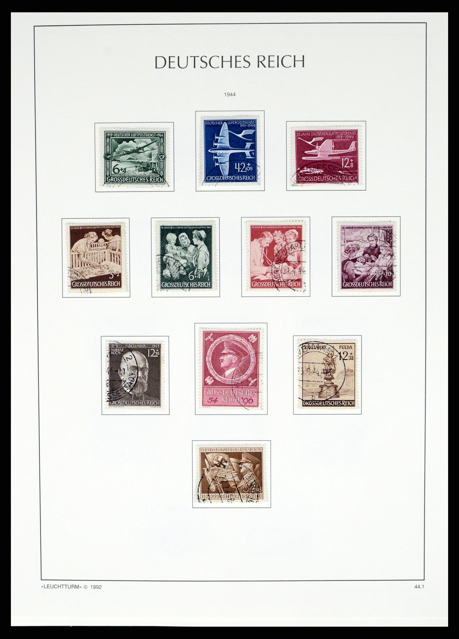 37497 104 - Stamp collection 37497 German Reich 1872-1945.