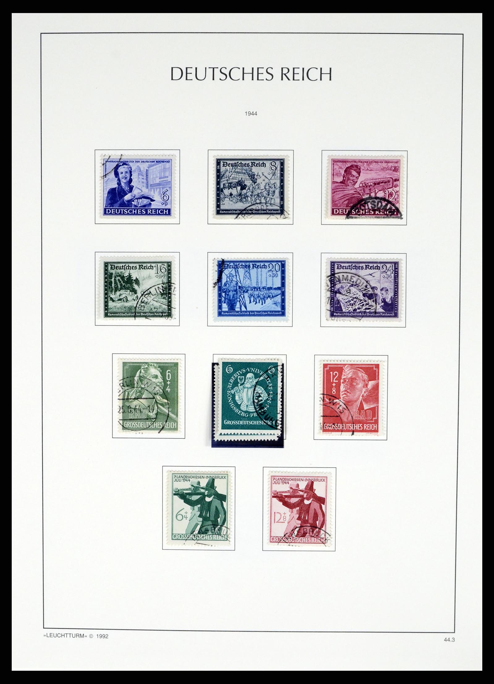 37497 106 - Stamp collection 37497 German Reich 1872-1945.