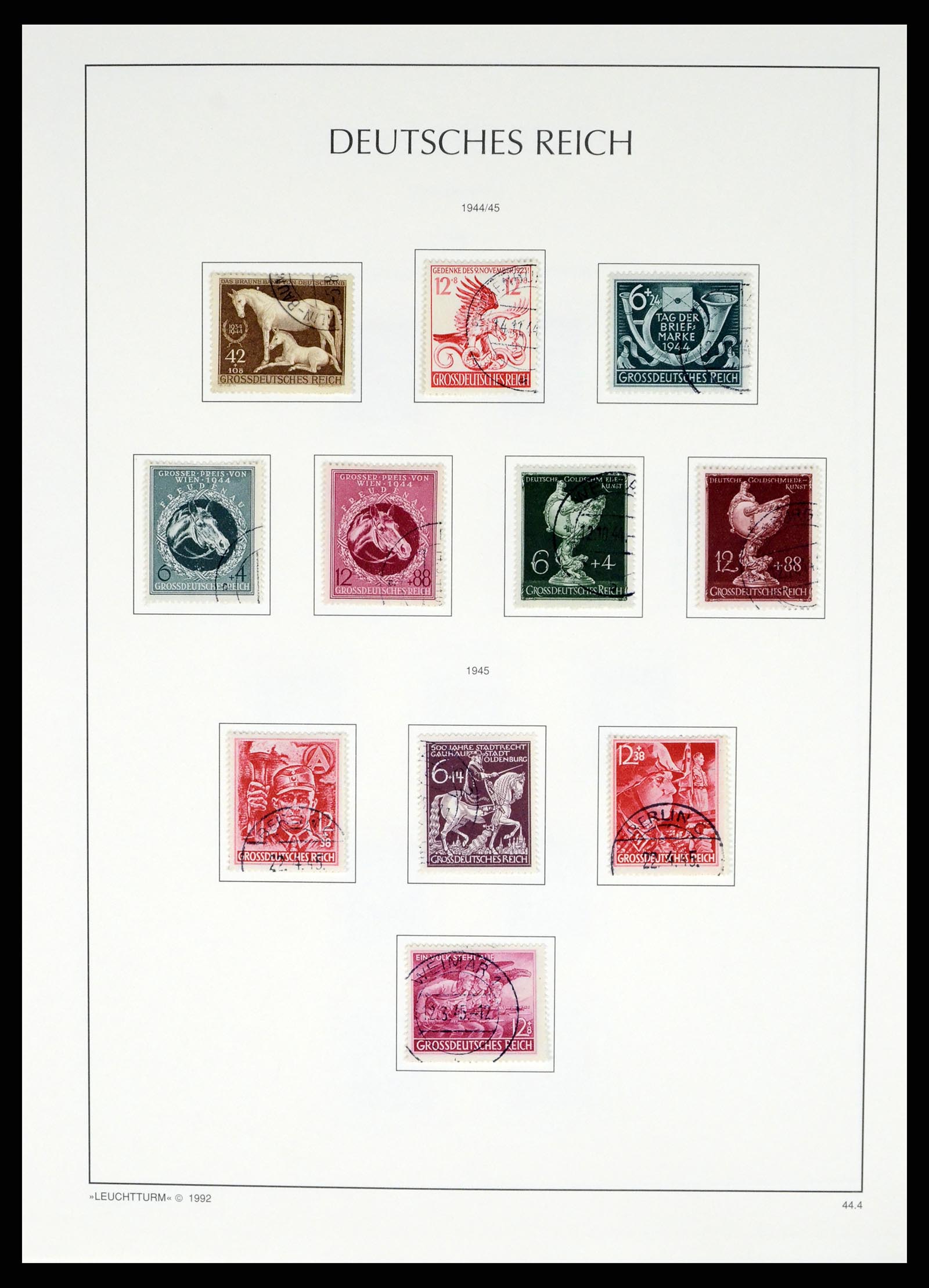 37497 107 - Postzegelverzameling 37497 Duitse Rijk 1872-1945.