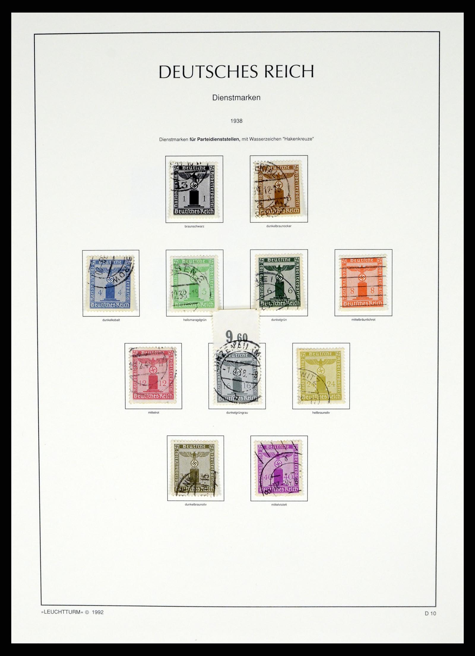 37497 109 - Stamp collection 37497 German Reich 1872-1945.