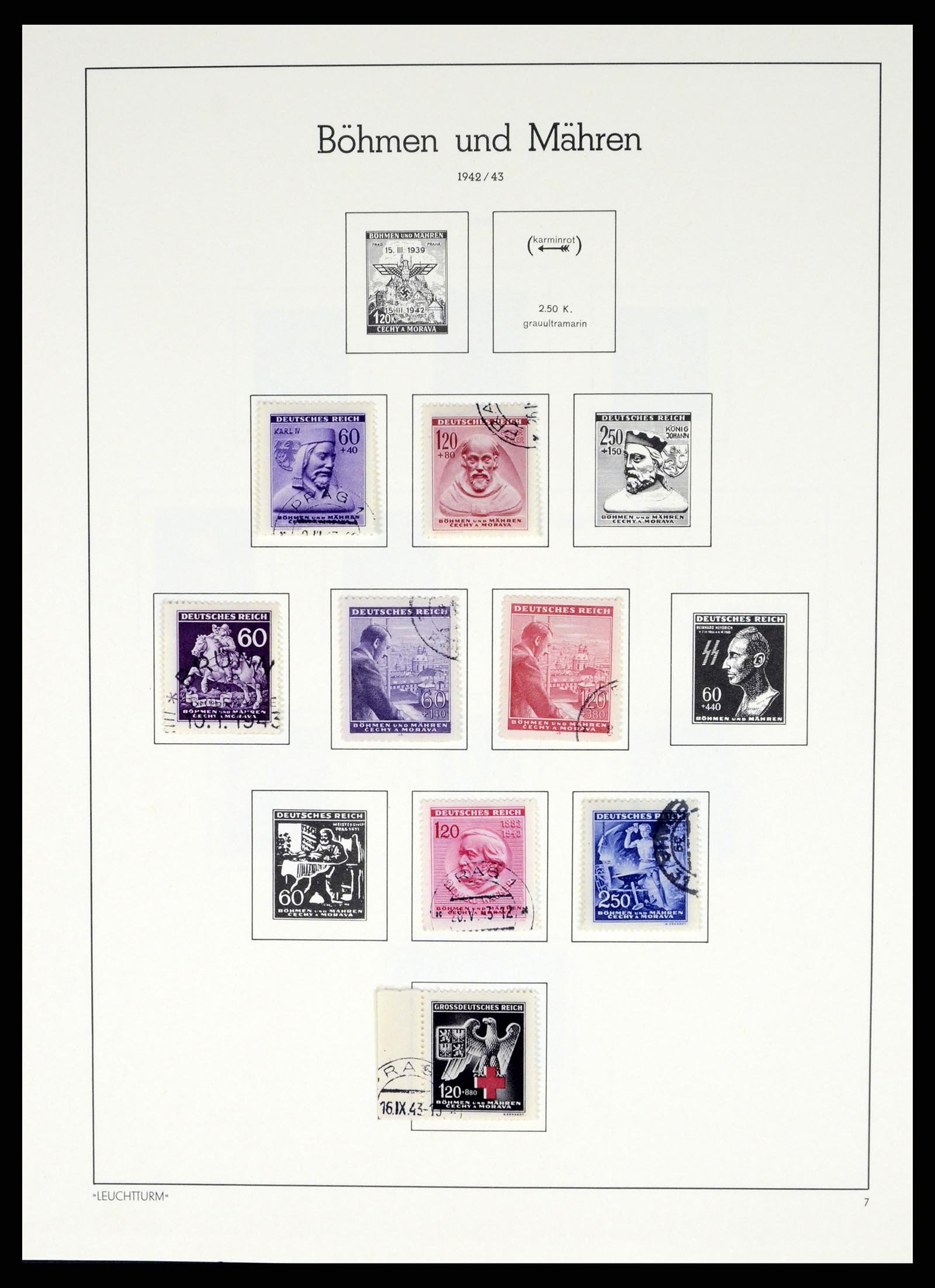 37497 121 - Stamp collection 37497 German Reich 1872-1945.