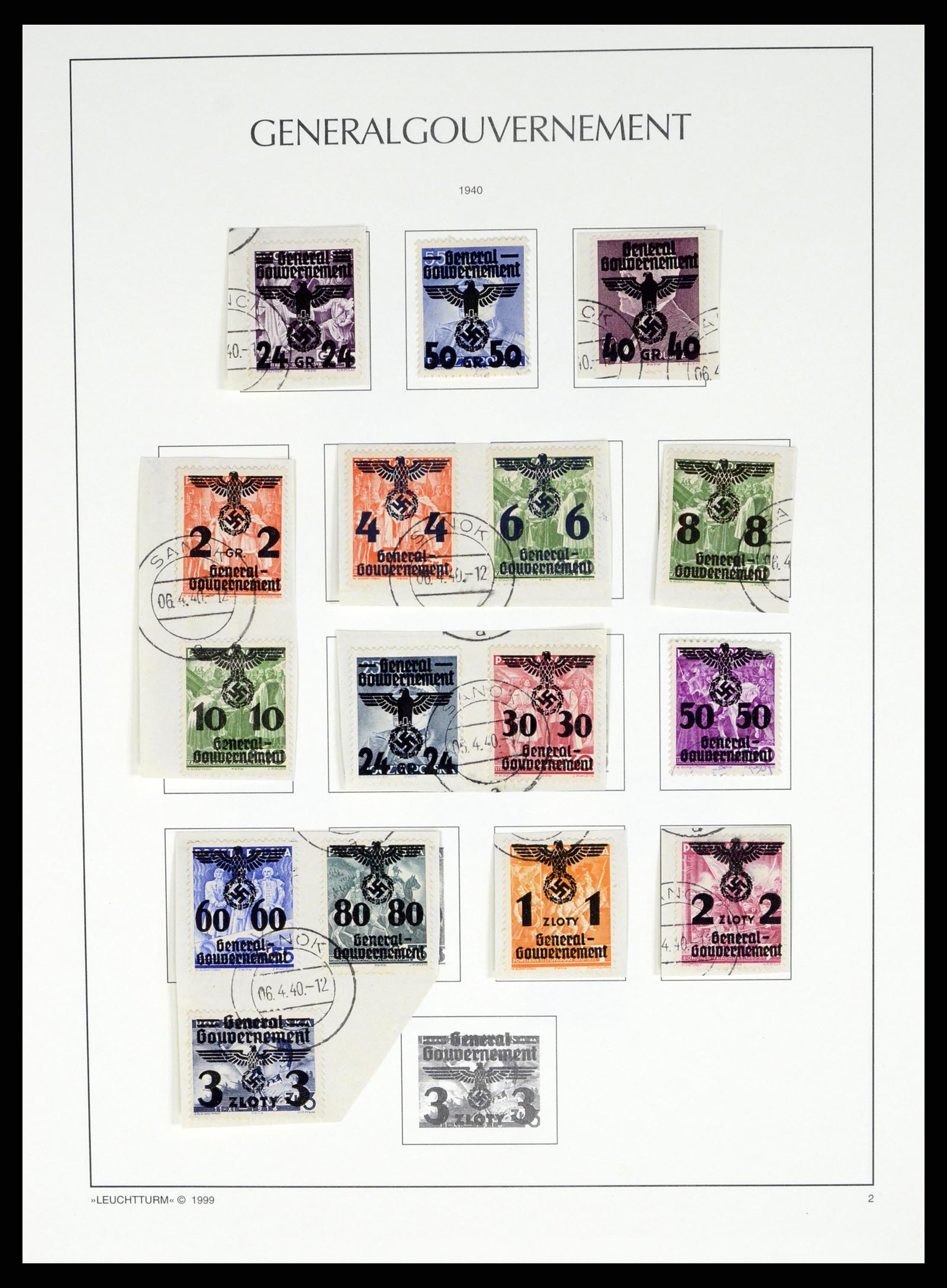 37497 128 - Postzegelverzameling 37497 Duitse Rijk 1872-1945.