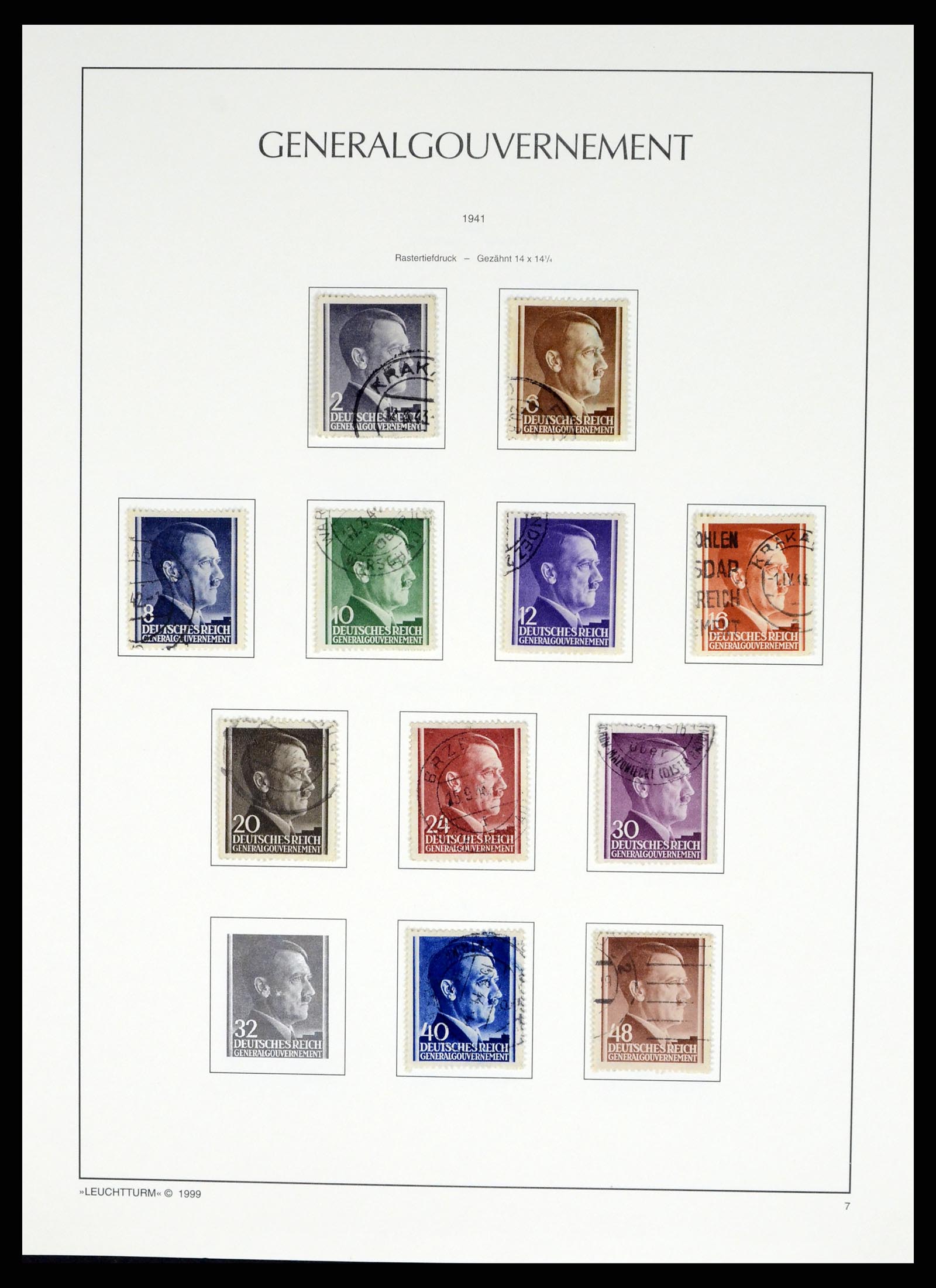 37497 133 - Postzegelverzameling 37497 Duitse Rijk 1872-1945.