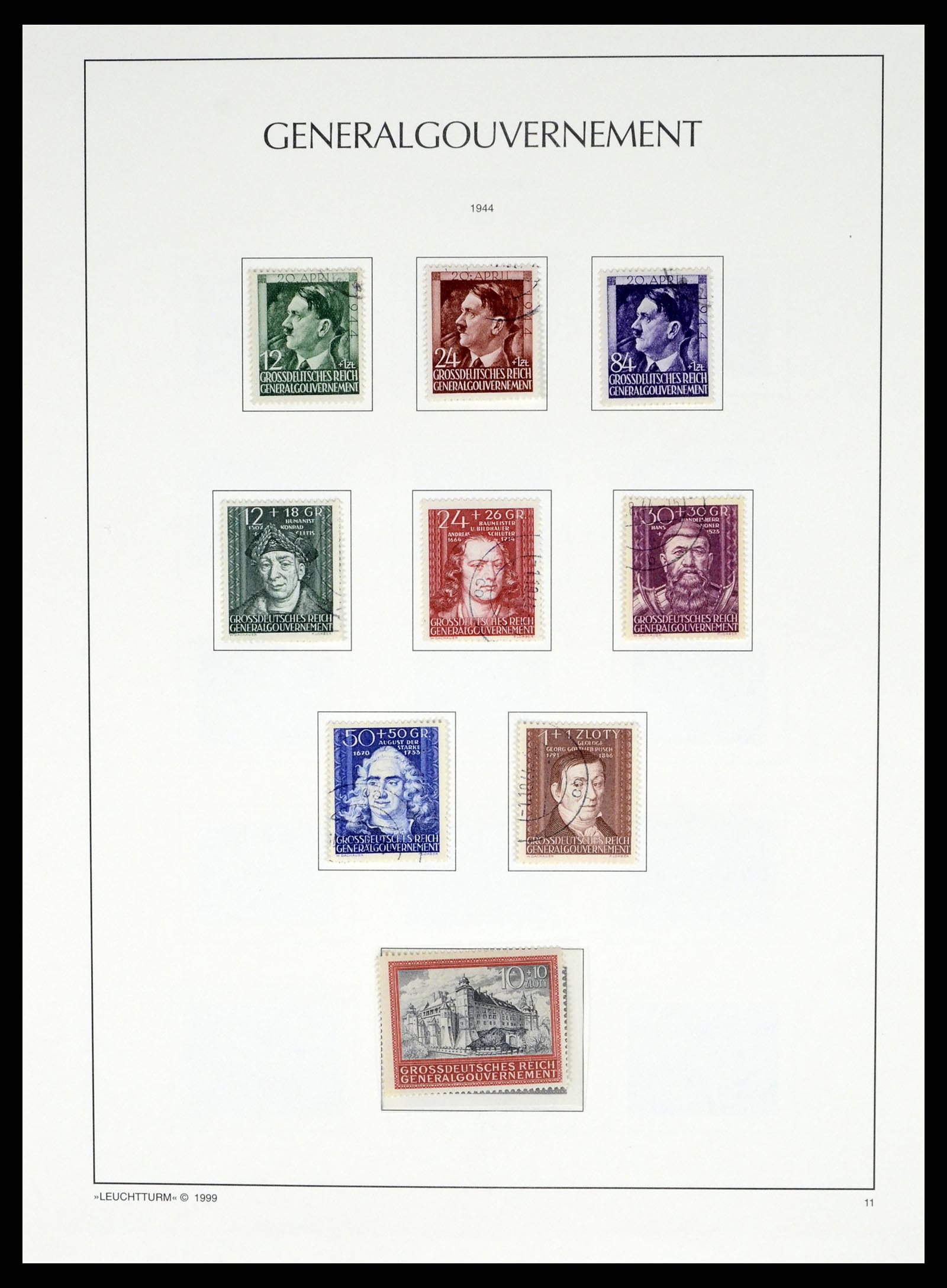 37497 137 - Stamp collection 37497 German Reich 1872-1945.