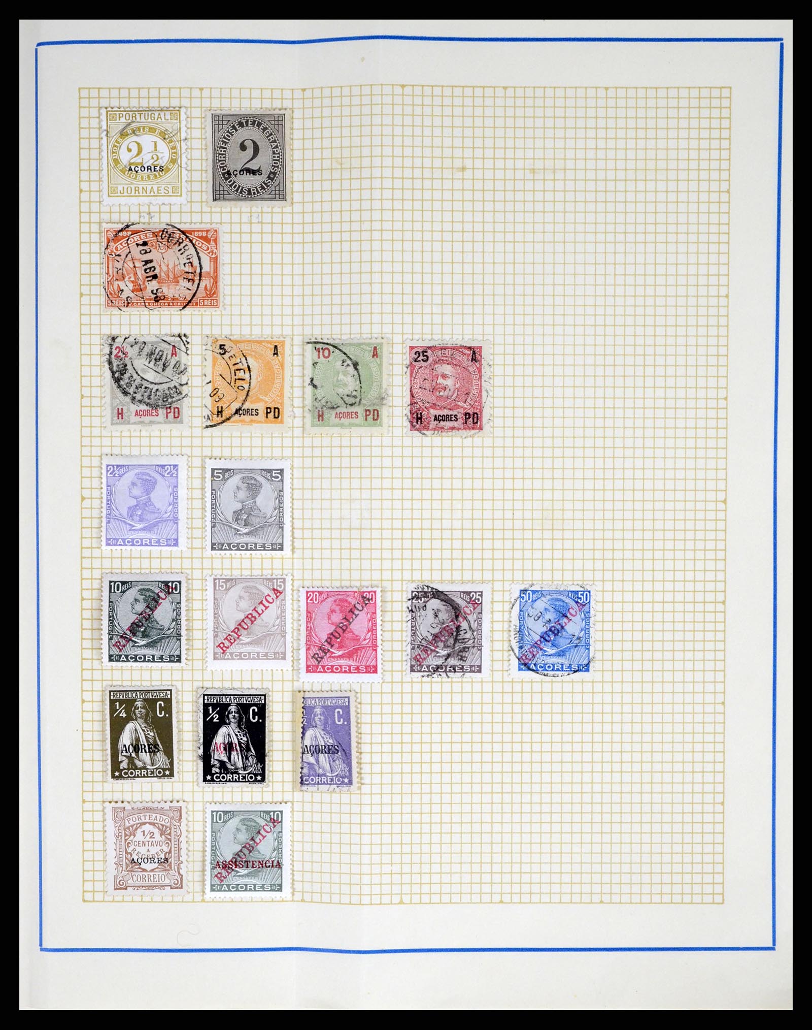 37499 001 - Postzegelverzameling 37499 Portugese koloniën 1860-1962.