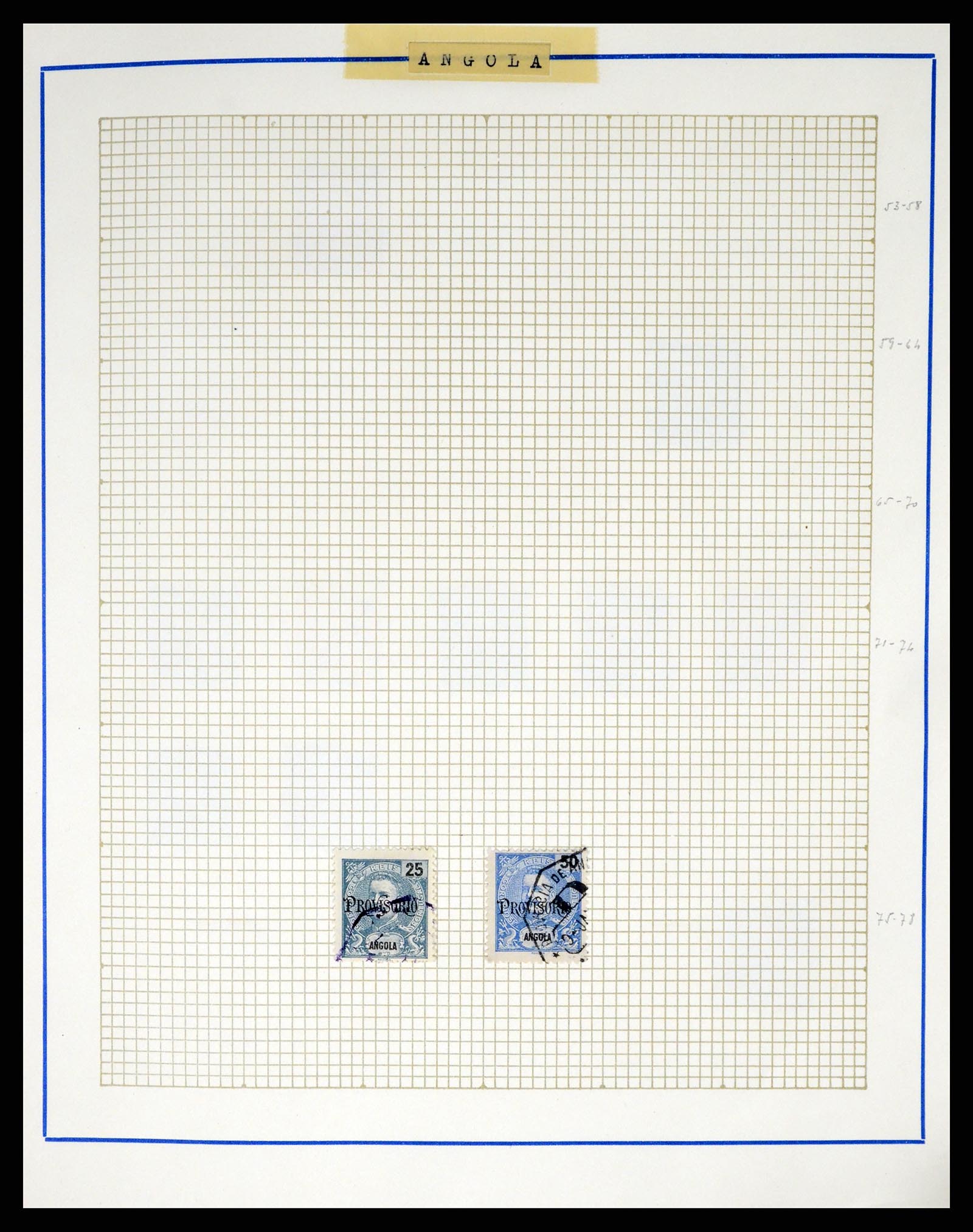 37499 004 - Postzegelverzameling 37499 Portugese koloniën 1860-1962.