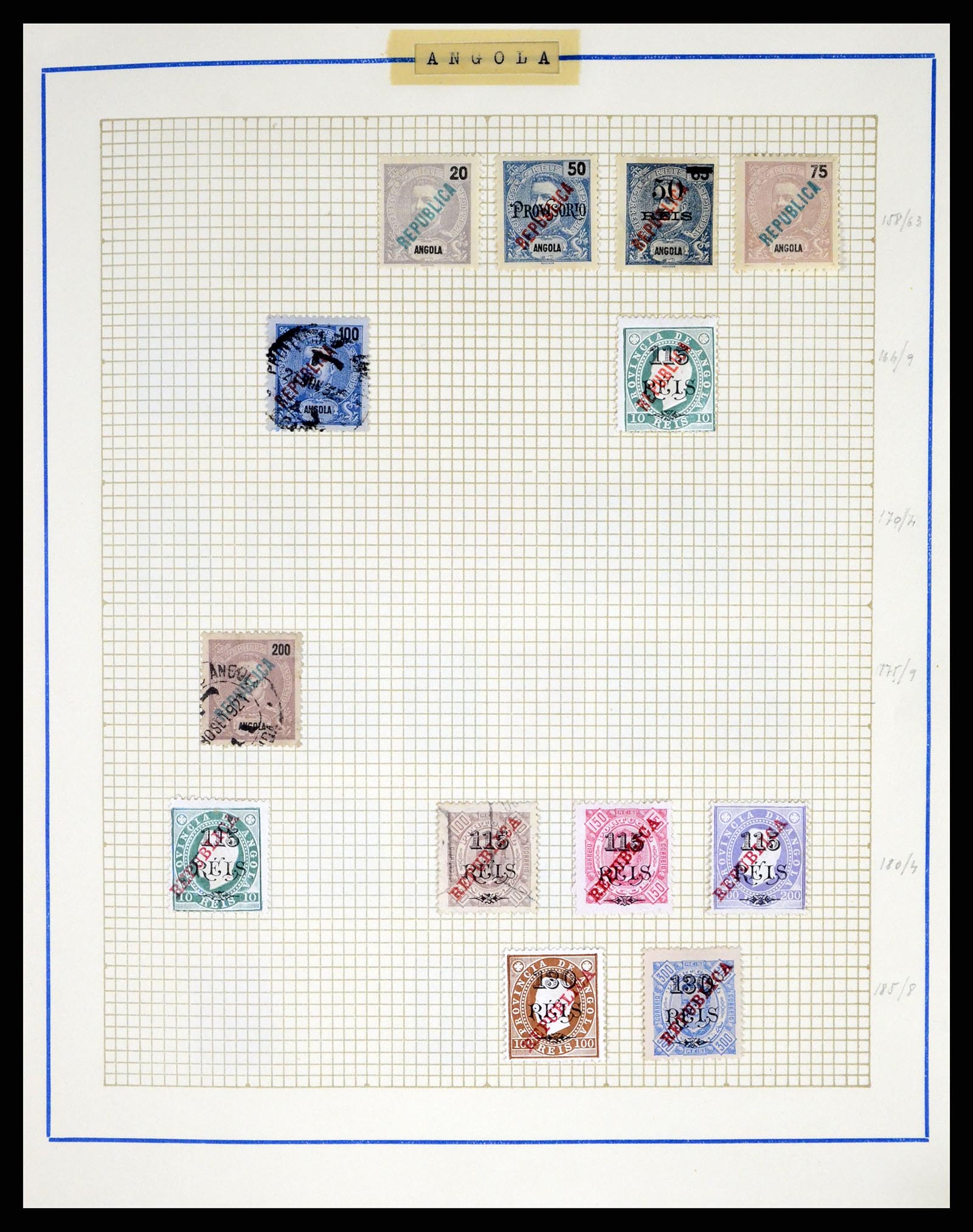 37499 008 - Postzegelverzameling 37499 Portugese koloniën 1860-1962.