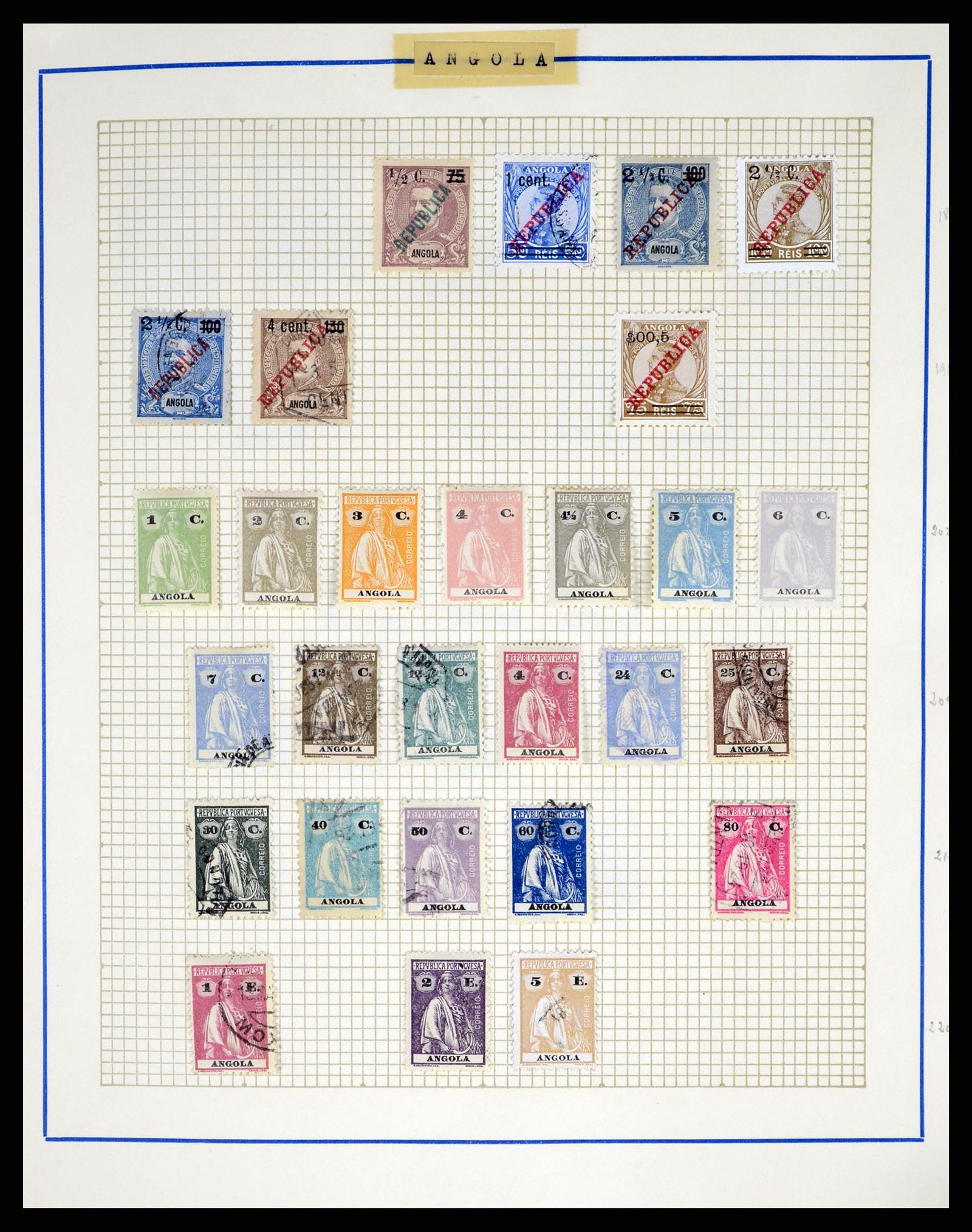 37499 009 - Postzegelverzameling 37499 Portugese koloniën 1860-1962.