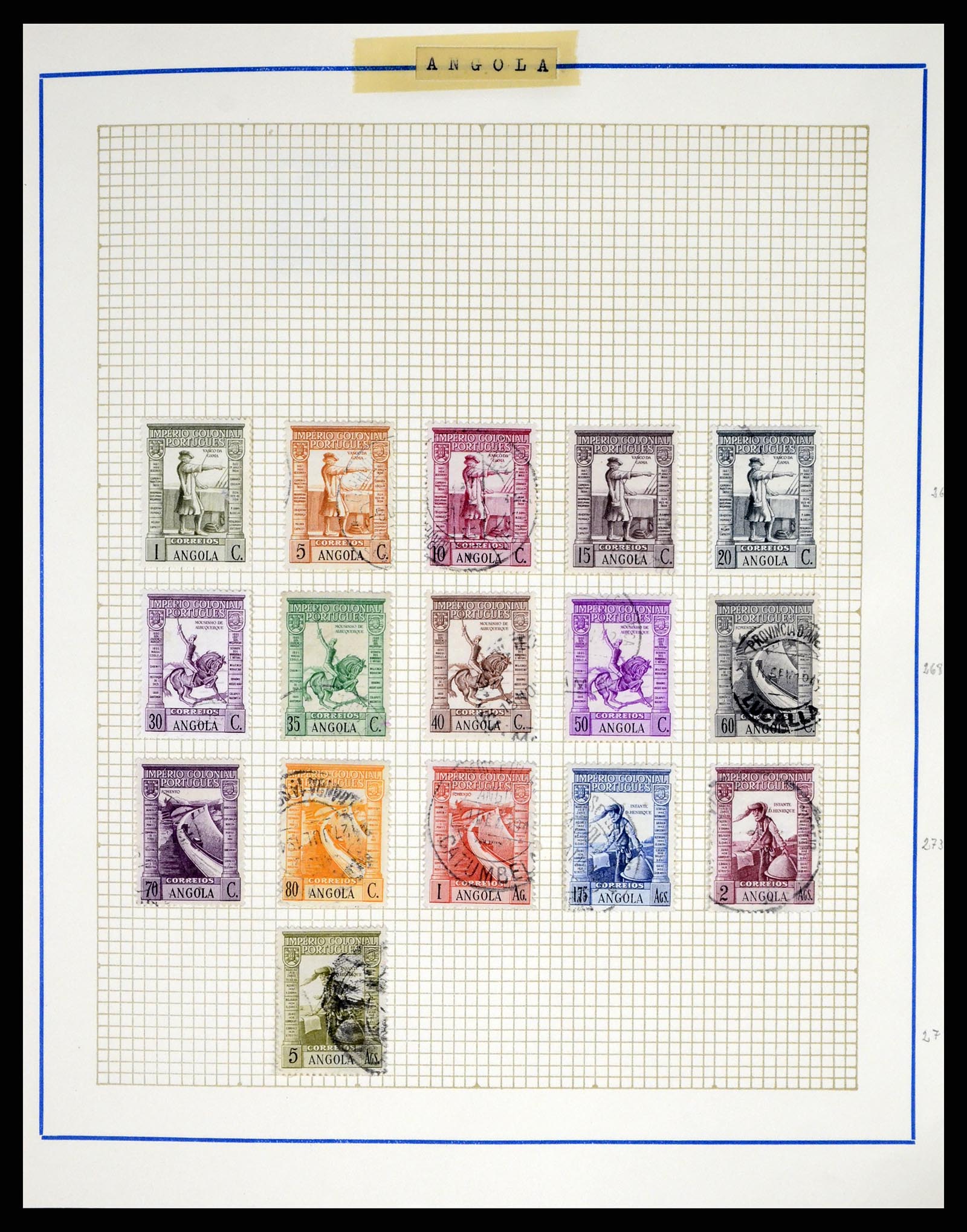 37499 011 - Postzegelverzameling 37499 Portugese koloniën 1860-1962.