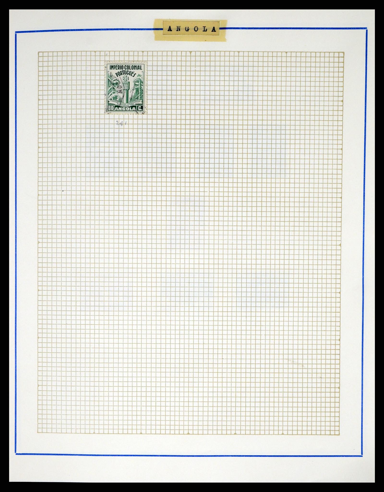 37499 012 - Postzegelverzameling 37499 Portugese koloniën 1860-1962.