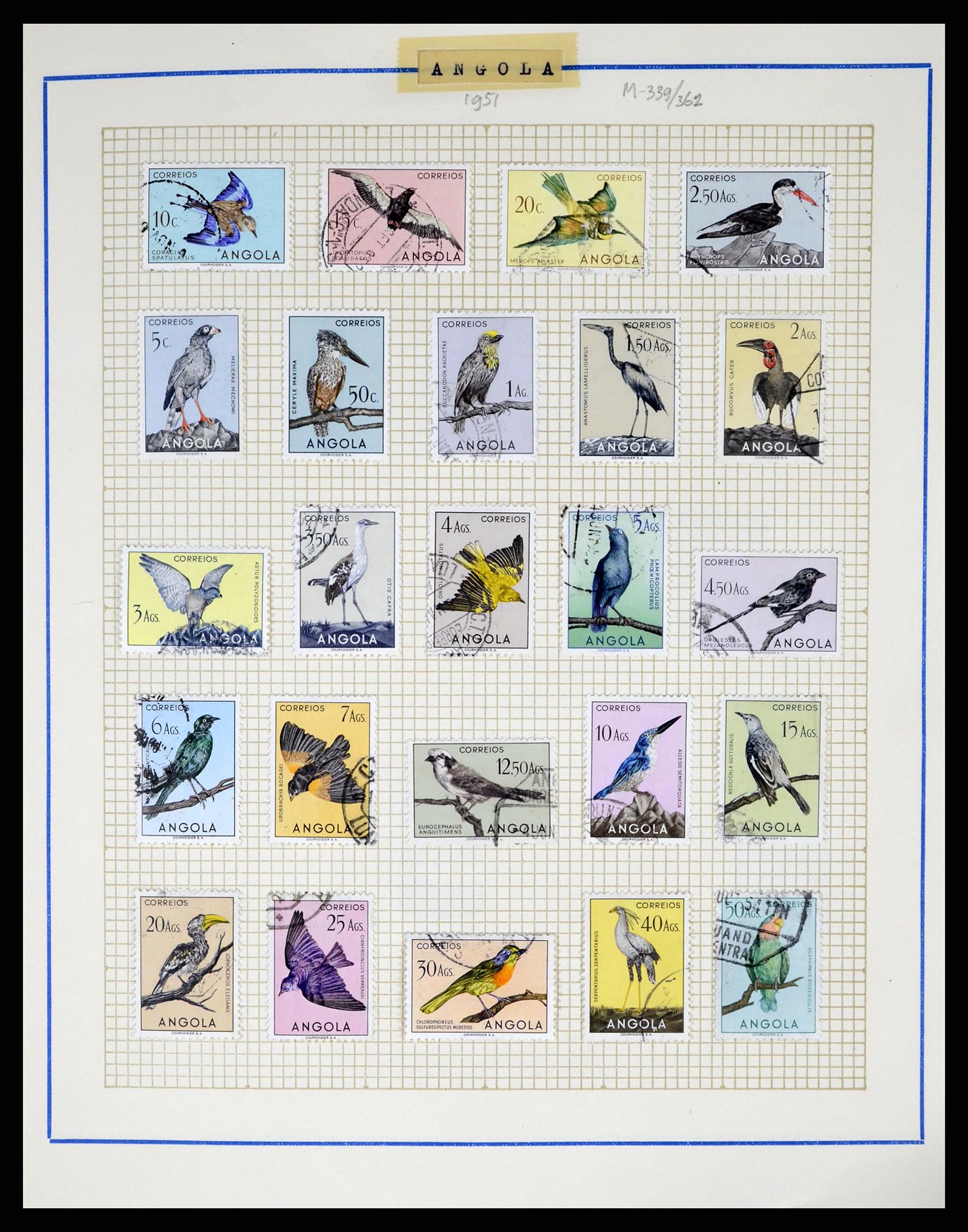 37499 014 - Postzegelverzameling 37499 Portugese koloniën 1860-1962.