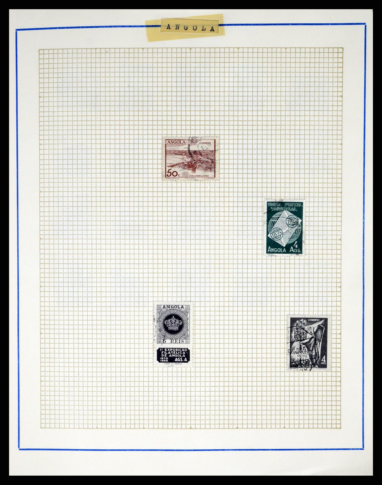 37499 015 - Postzegelverzameling 37499 Portugese koloniën 1860-1962.