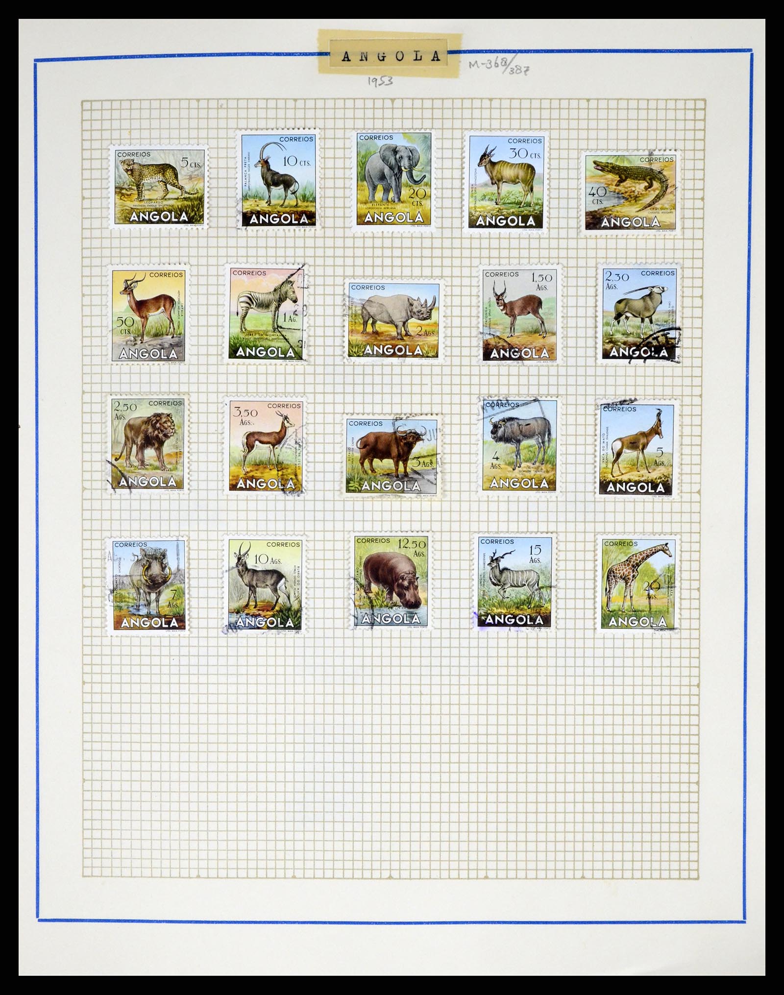 37499 016 - Postzegelverzameling 37499 Portugese koloniën 1860-1962.