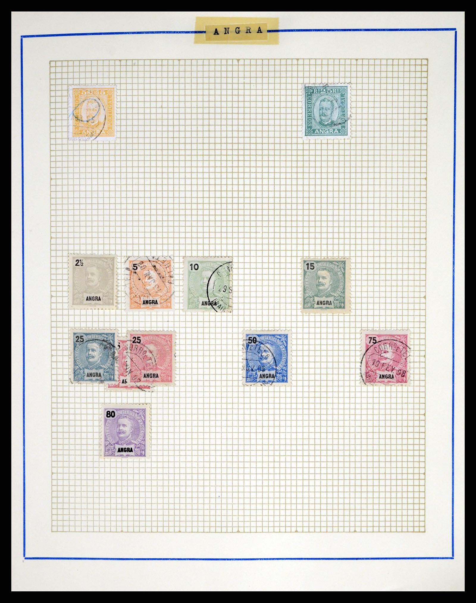 37499 020 - Postzegelverzameling 37499 Portugese koloniën 1860-1962.