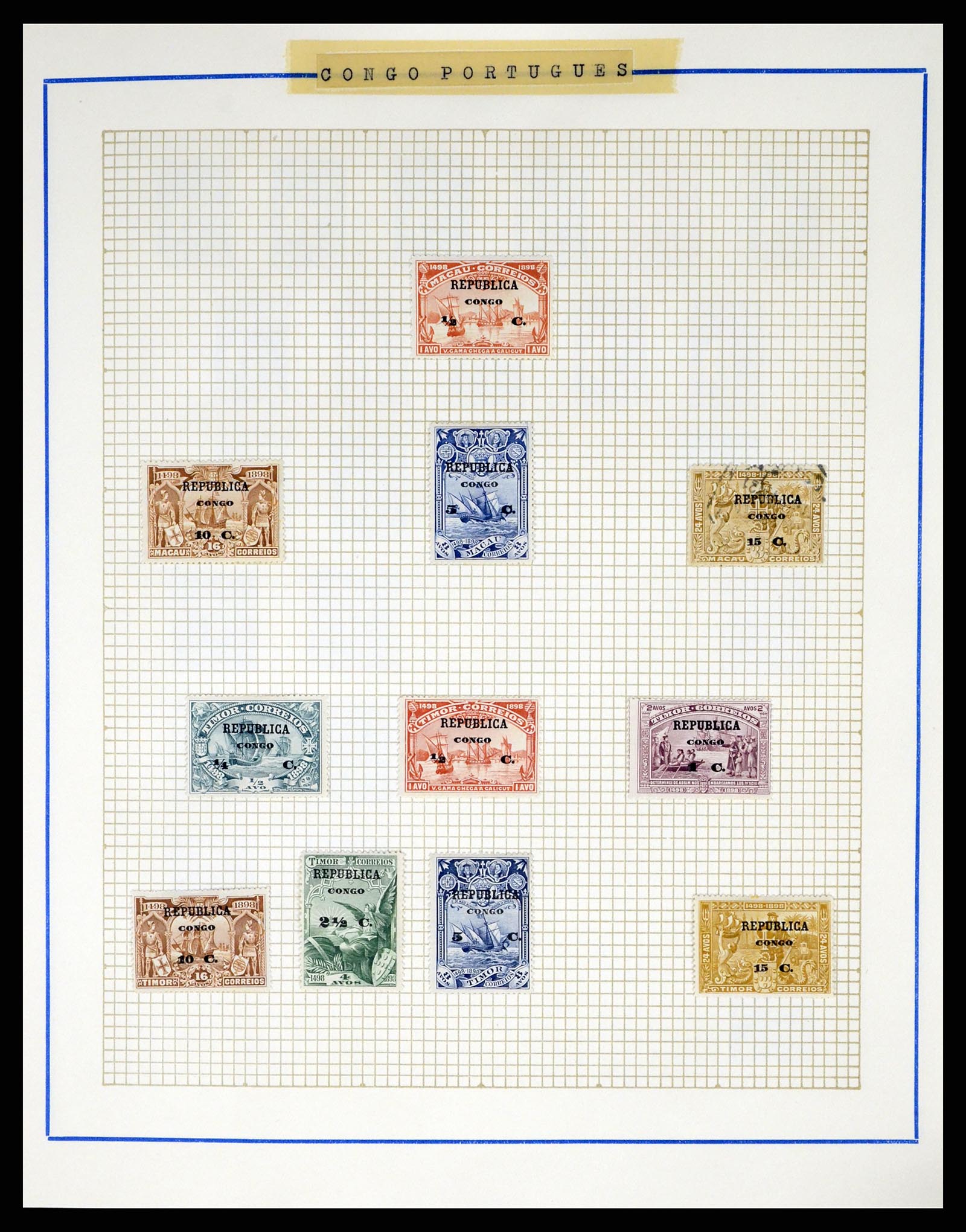 37499 032 - Stamp collection 37499 Portuguese Colonies 1860-1962.
