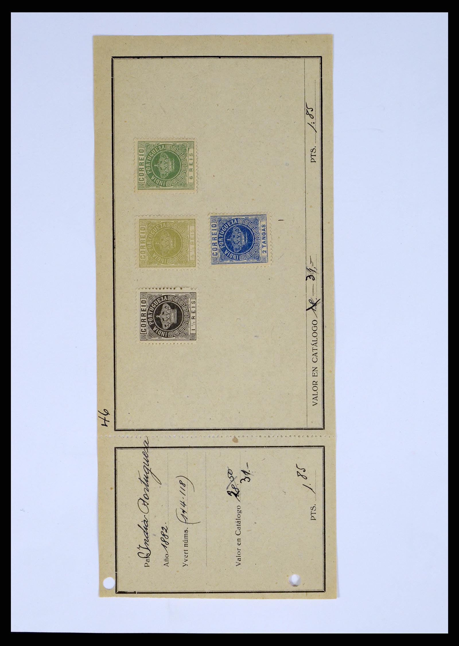 37499 232 - Stamp collection 37499 Portuguese Colonies 1860-1962.