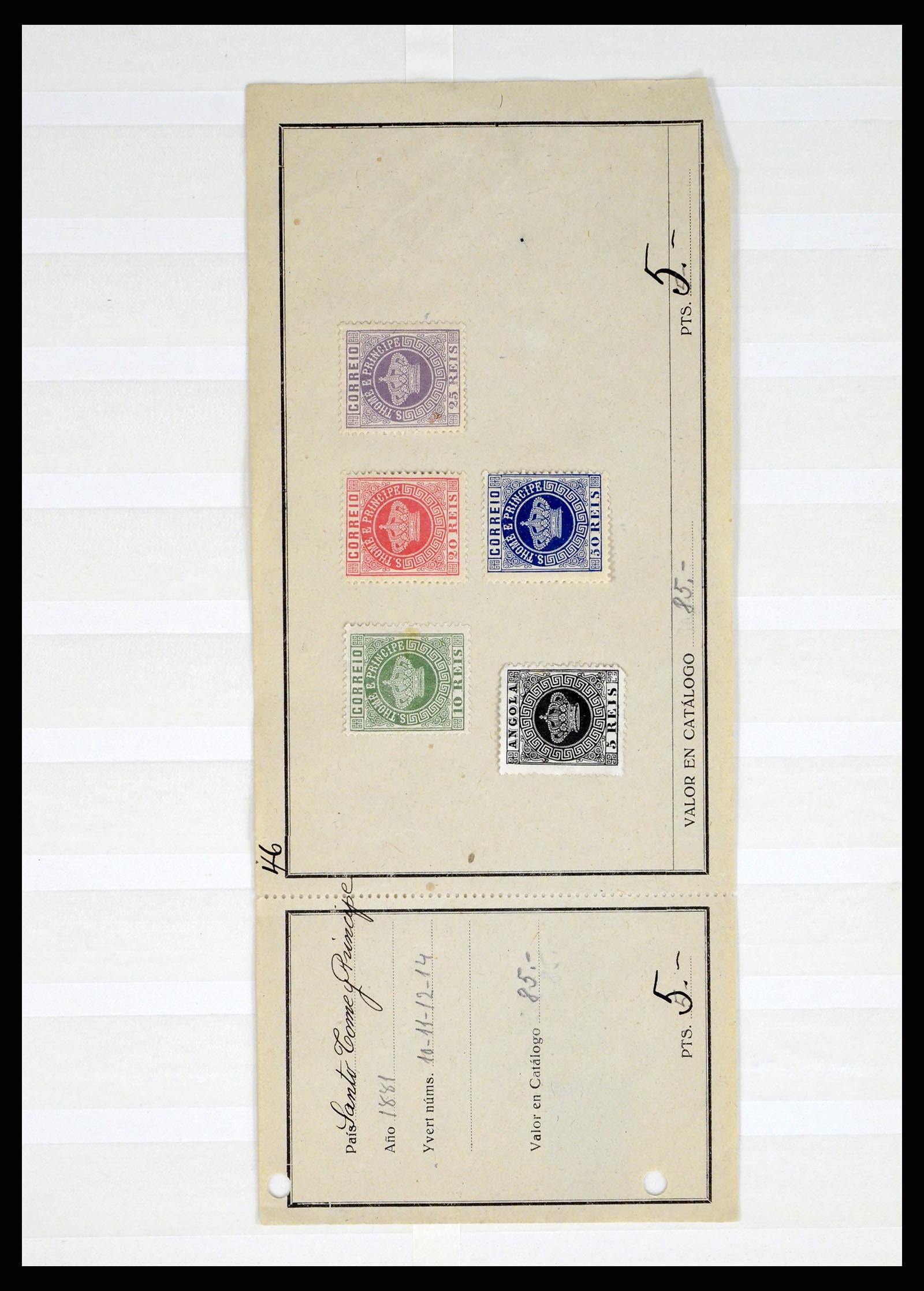 37499 257 - Stamp collection 37499 Portuguese Colonies 1860-1962.