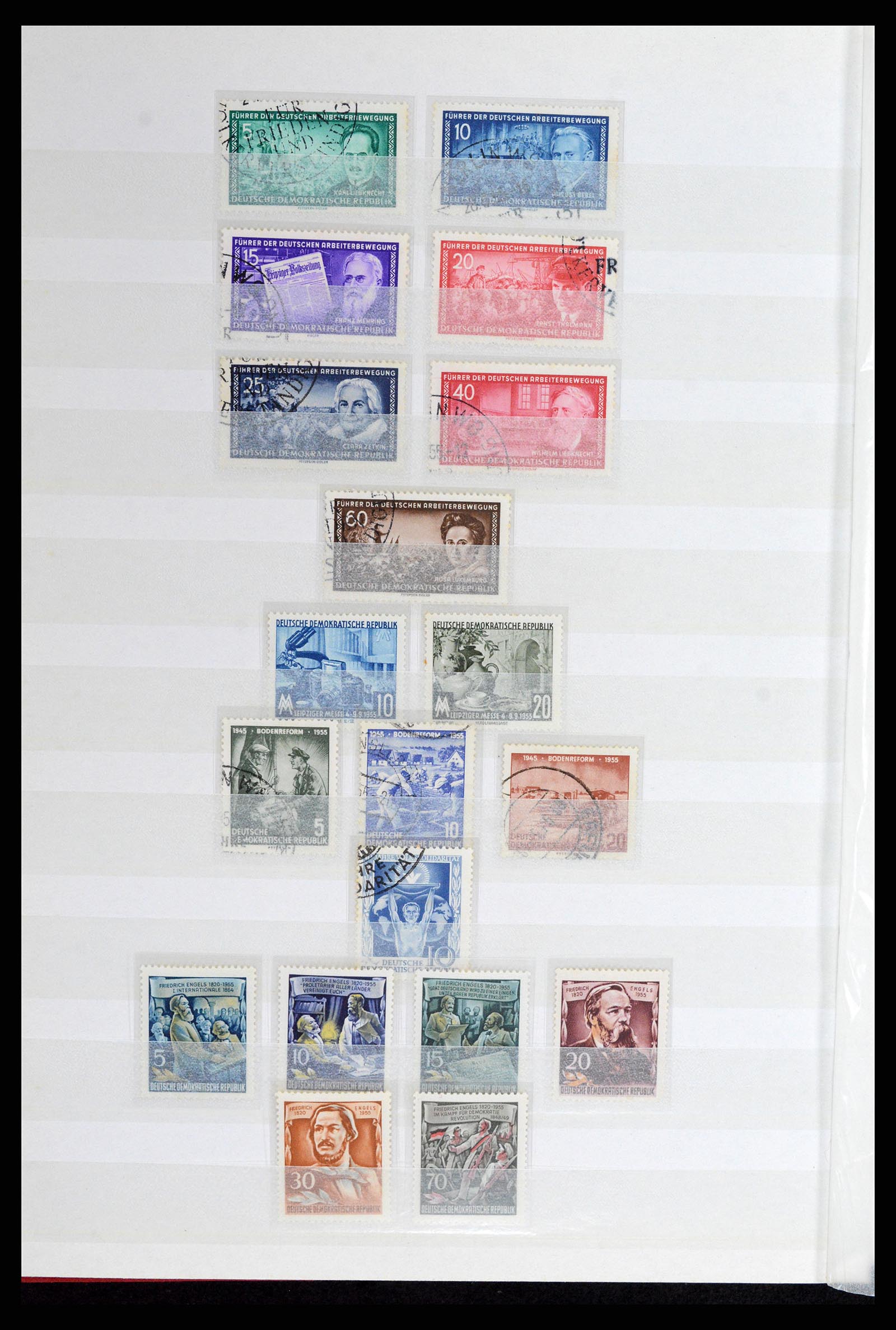 37501 008 - Postzegelverzameling 37501 DDR 1949-1990.