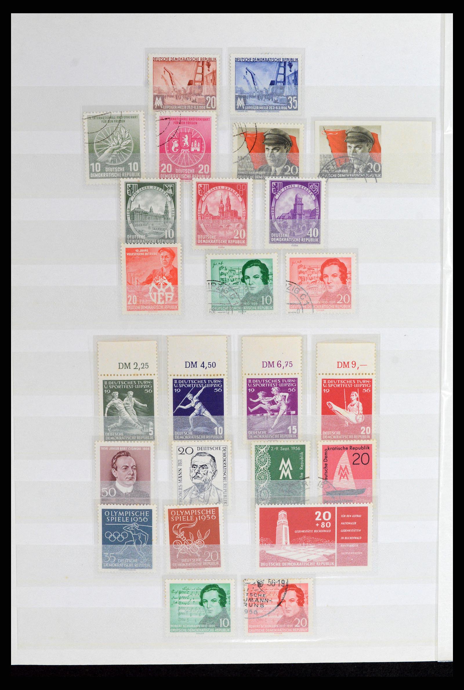 37501 010 - Stamp collection 37501 GDR 1949-1990.