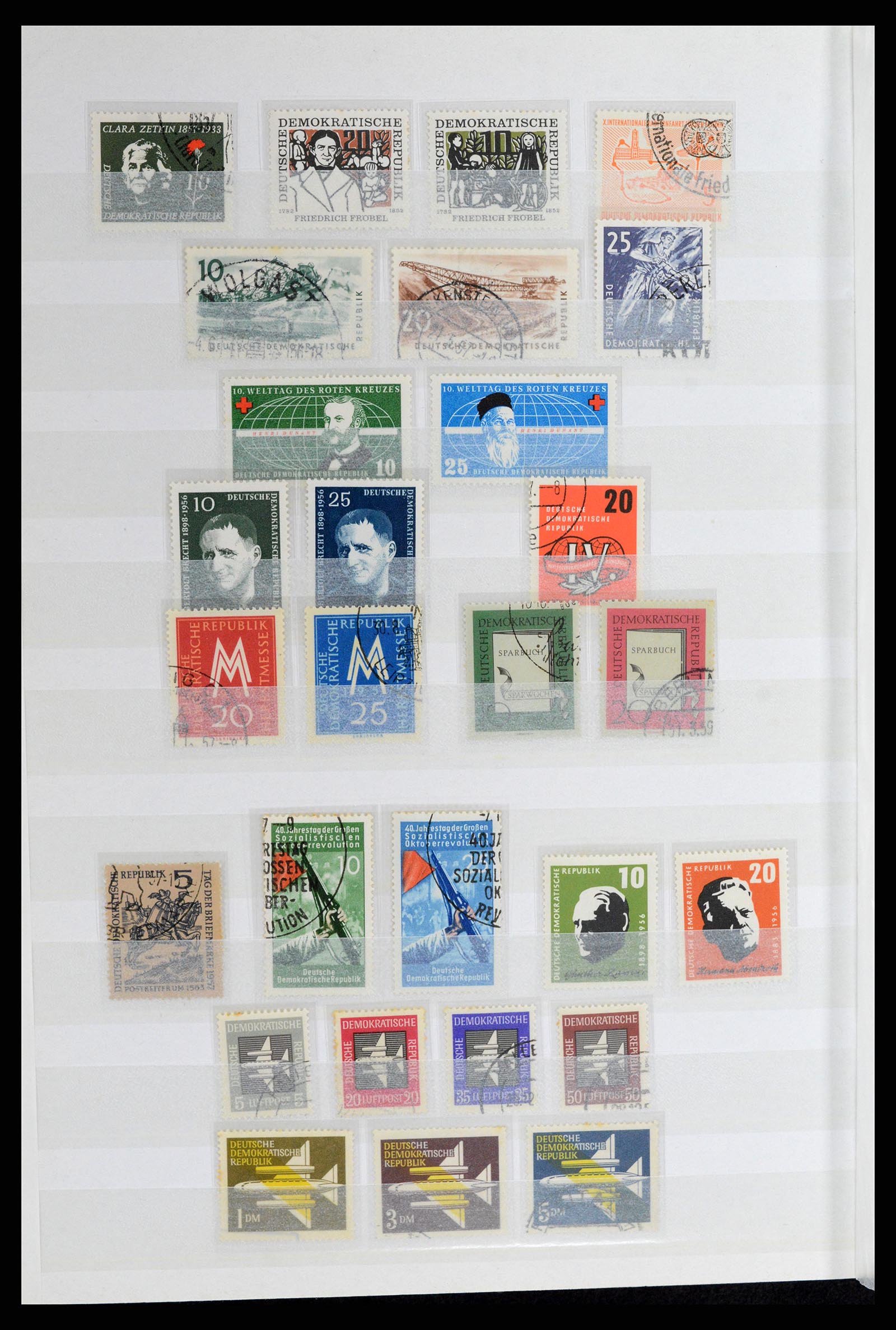 37501 012 - Stamp collection 37501 GDR 1949-1990.