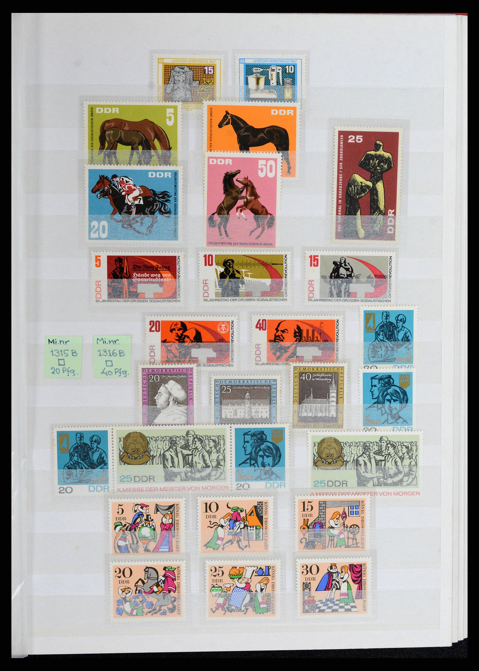37501 035 - Postzegelverzameling 37501 DDR 1949-1990.