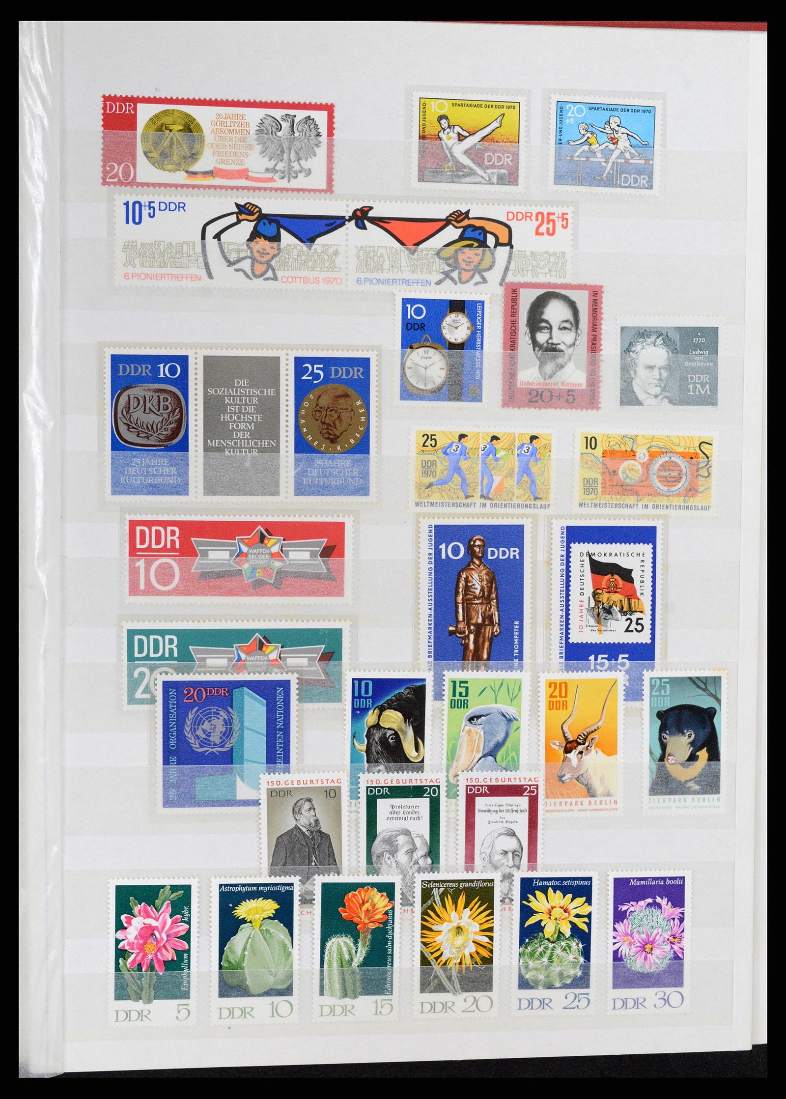 37501 045 - Postzegelverzameling 37501 DDR 1949-1990.
